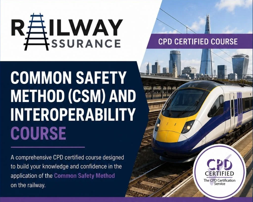 Common Safety Method (CSM) and Interoperability CPD Certified Course — Monday 15th June 2026, IET London