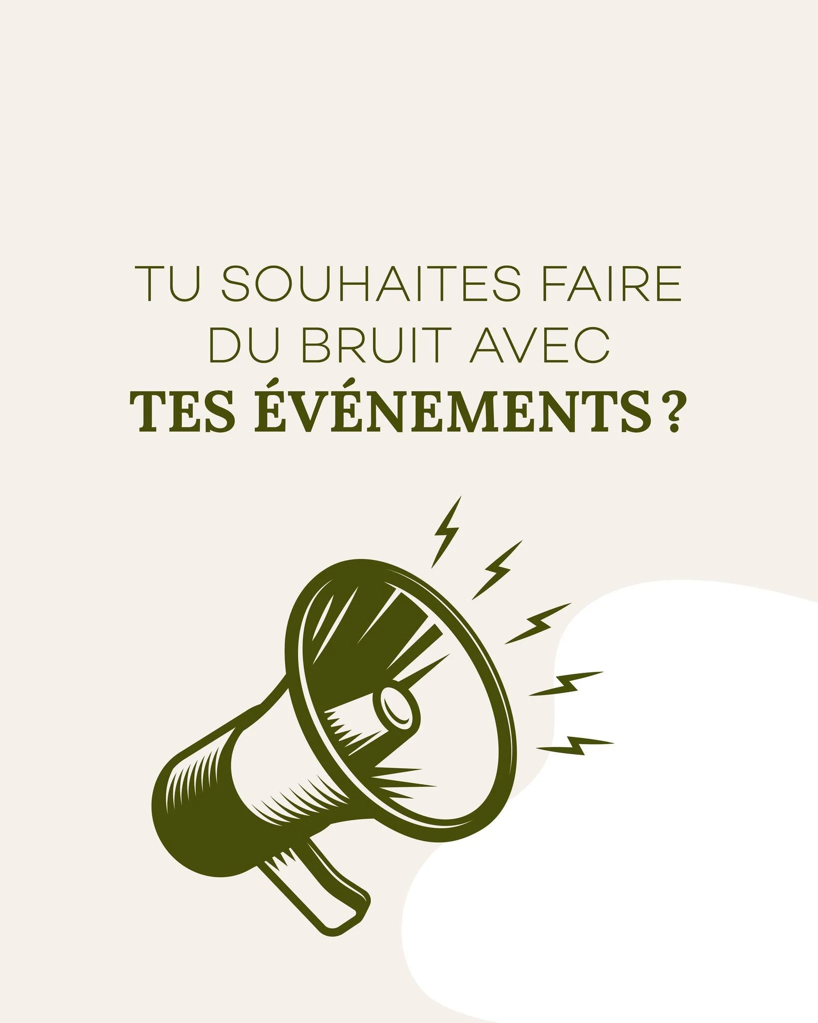 Si tu d&eacute;sires &eacute;changer sur les difficult&eacute;s li&eacute;es &agrave; l&rsquo;organisation et au retour sur investissement des #&eacute;v&eacute;nements,
Viens avec nous pour concevoir les meilleures #pratiques. 
Car portes ouvertes, 
