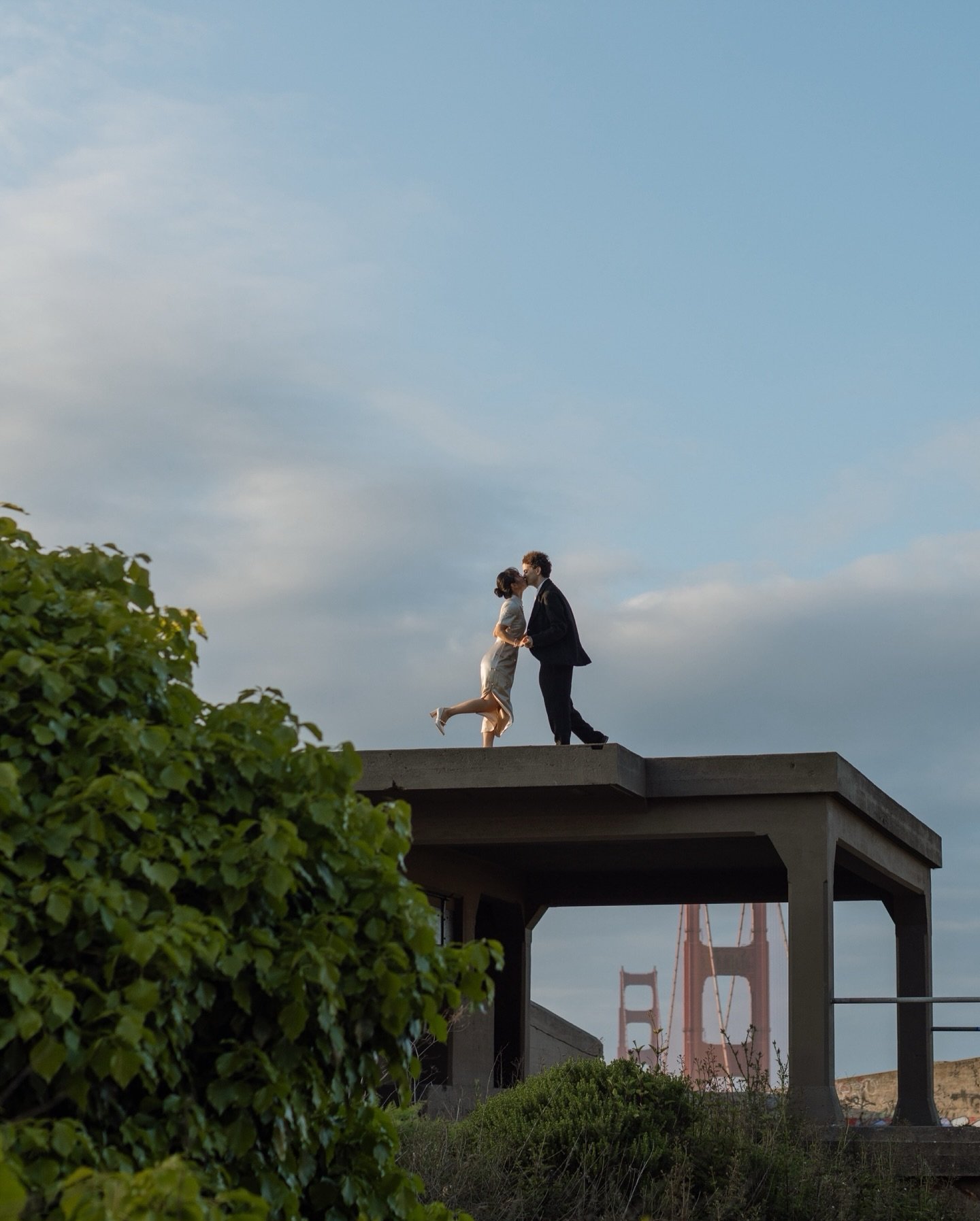 I *always* agonize over locations&mdash;so many options and SO much second-guessing&mdash;but I somehow always come back to the gritty, weathered spots in SF with real character. Battery Godfrey is one of those places for me, and it looks absolutely 