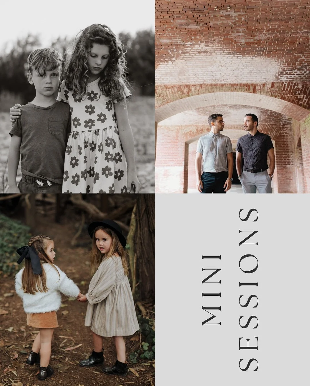 Hi friends!

It&rsquo;s almost that magical time of year again: MINI SESSIONS!

I&rsquo;m so excited to open up my calendar and hopefully see your smiling faces (human or furry) in front of my lens again. This year, I&rsquo;m offering four dates acro