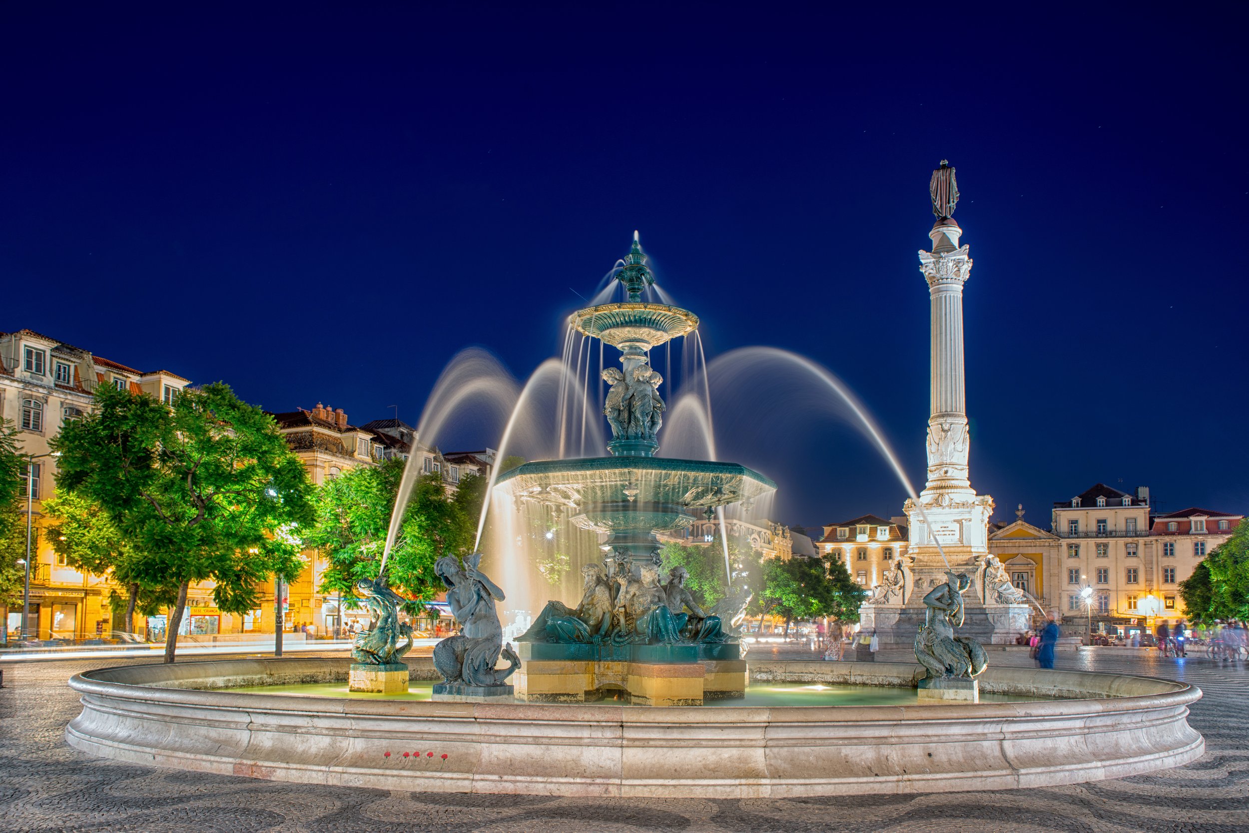 Lisboa is home to many water features…