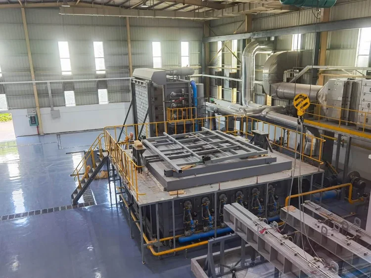 Indicative Fire Resistance Test Furnace Iso 834 1 En 1363 1