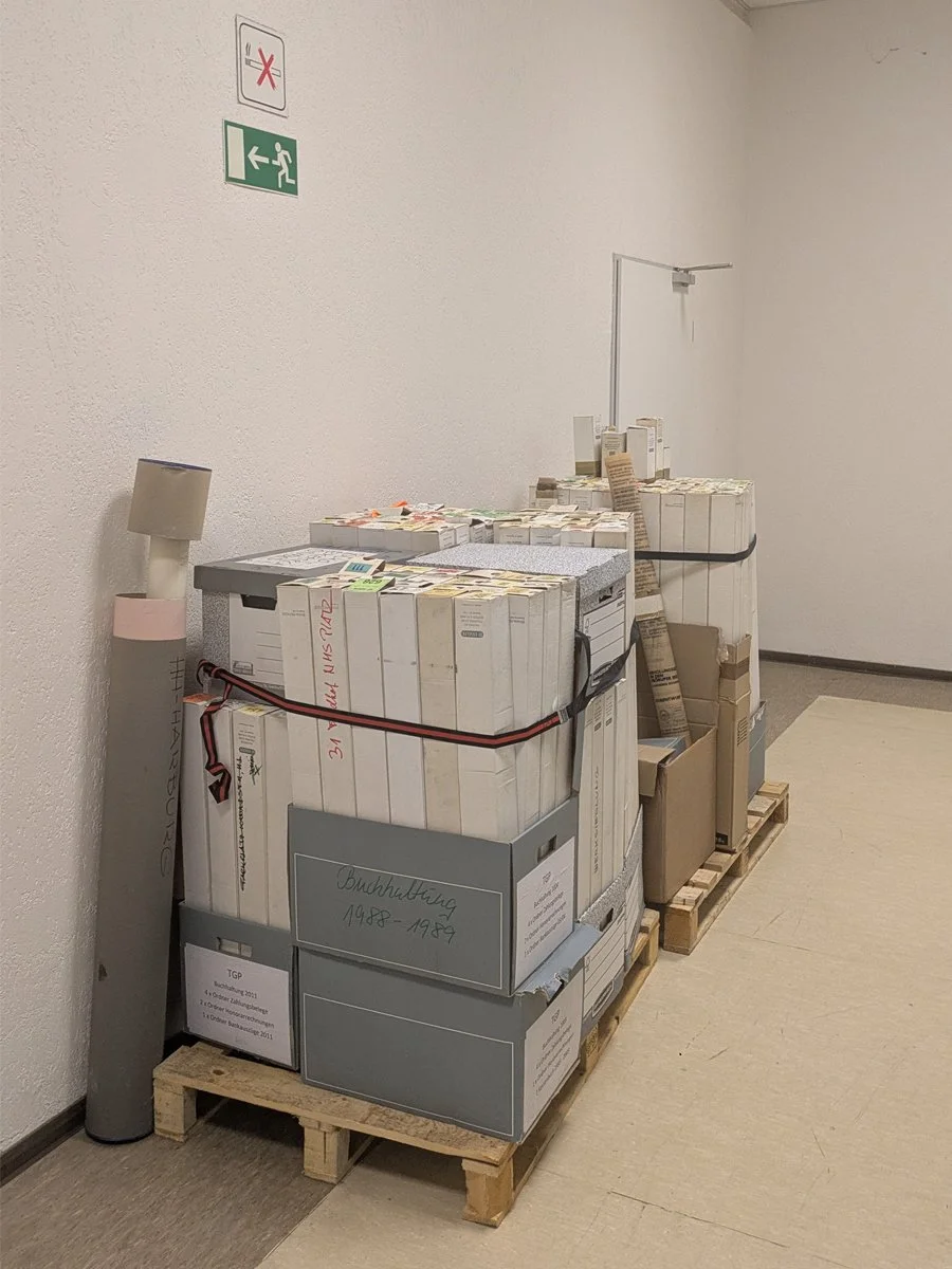 Umgestaltung des Archivs