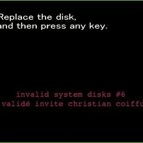 Invalid System Disks - Dj Validé Invite Christian Coiffure 