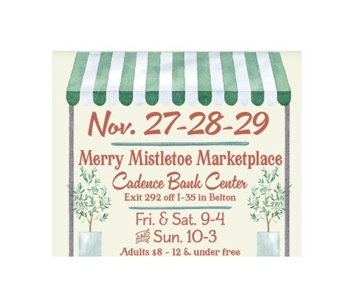 Merry Mistletoe Marketplace - Sami Show in Belton