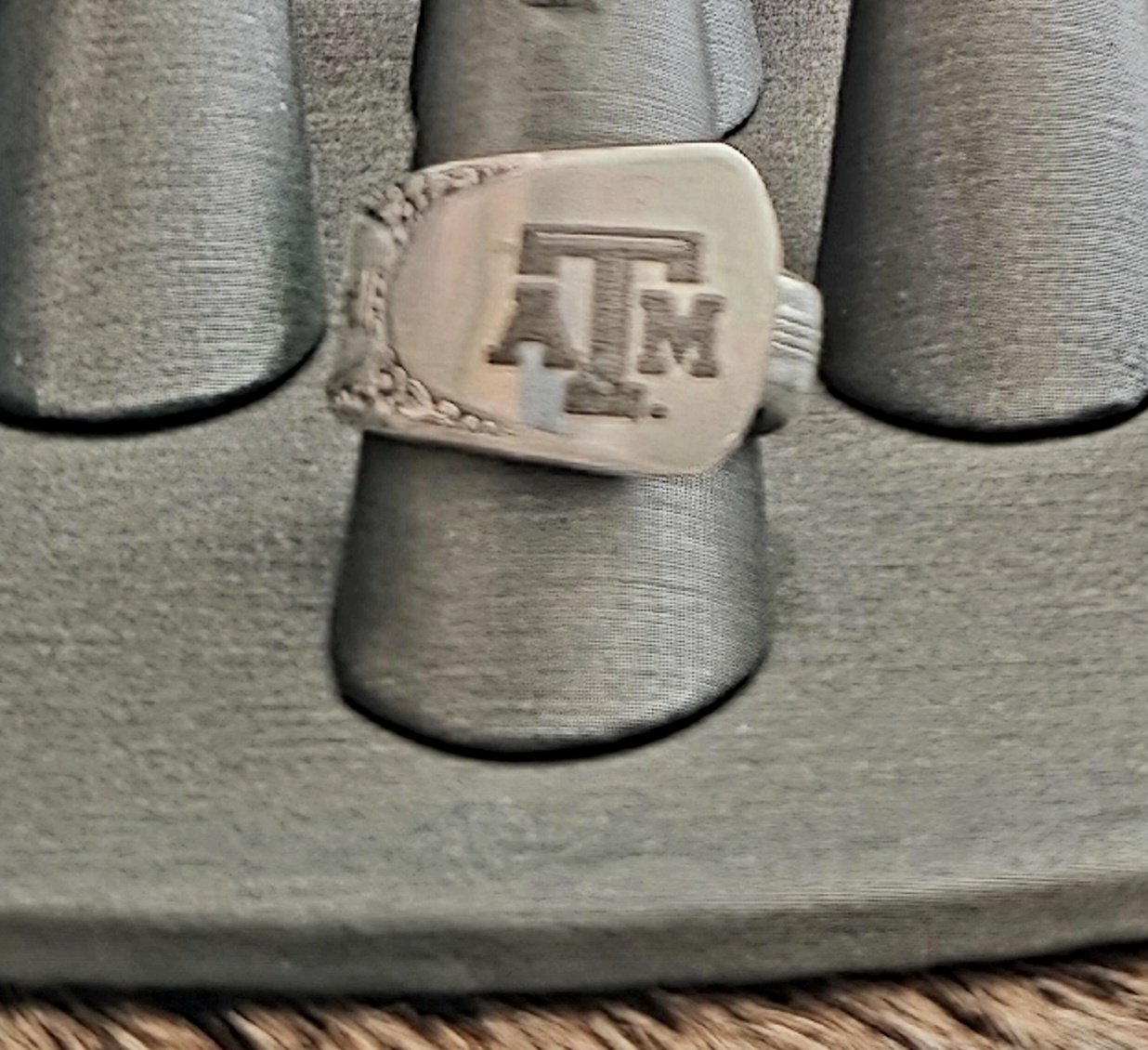 A&M TAMU Spoon silverware Ring