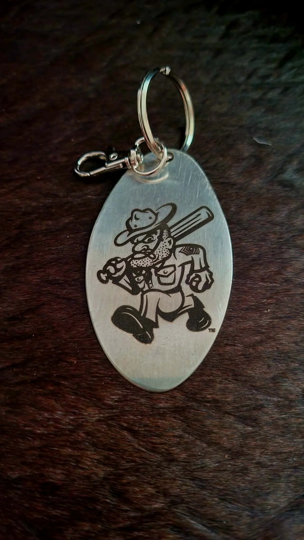 Ol' Sarge Aggie baseball bat key fob.jpg