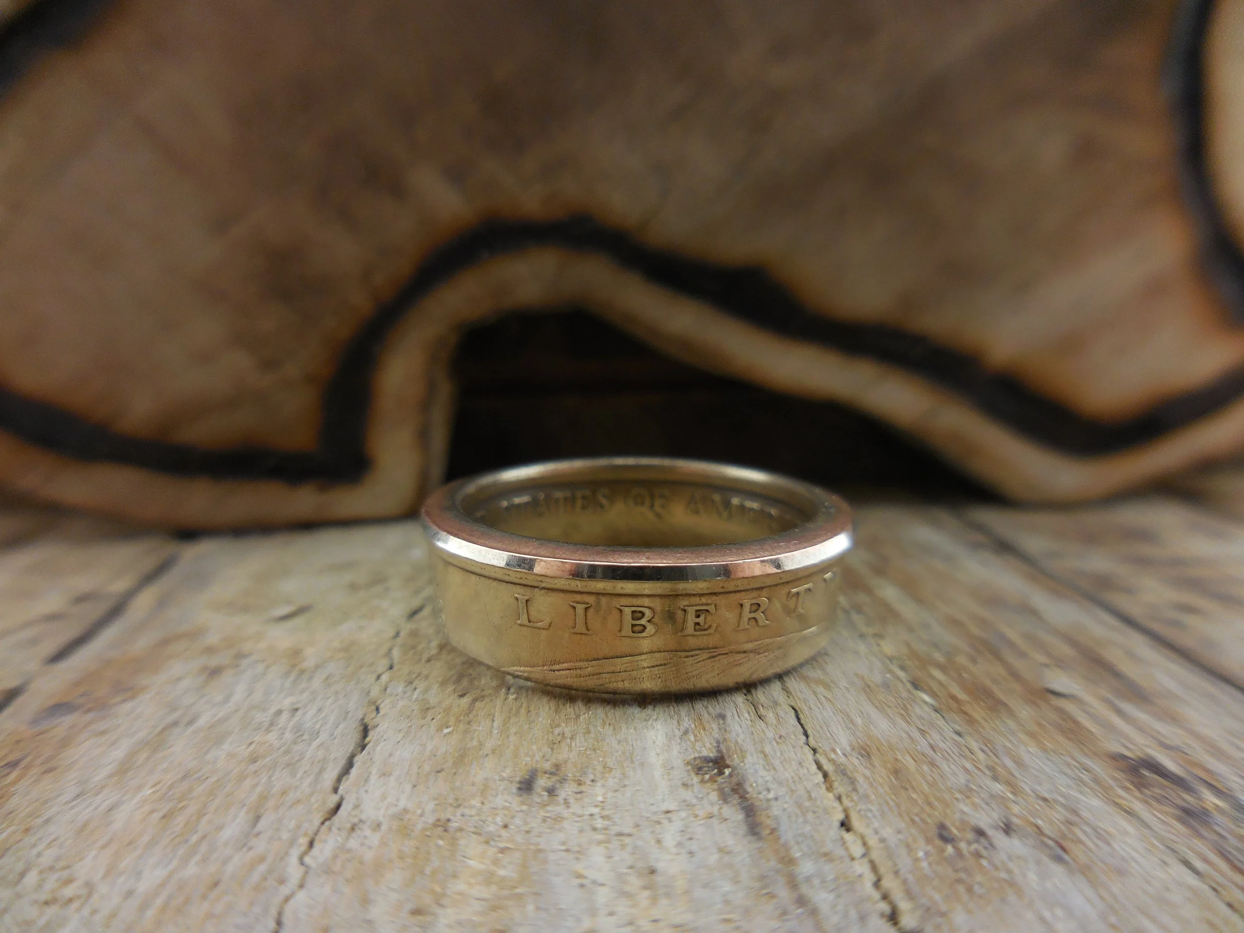 Half Dollar coin ring