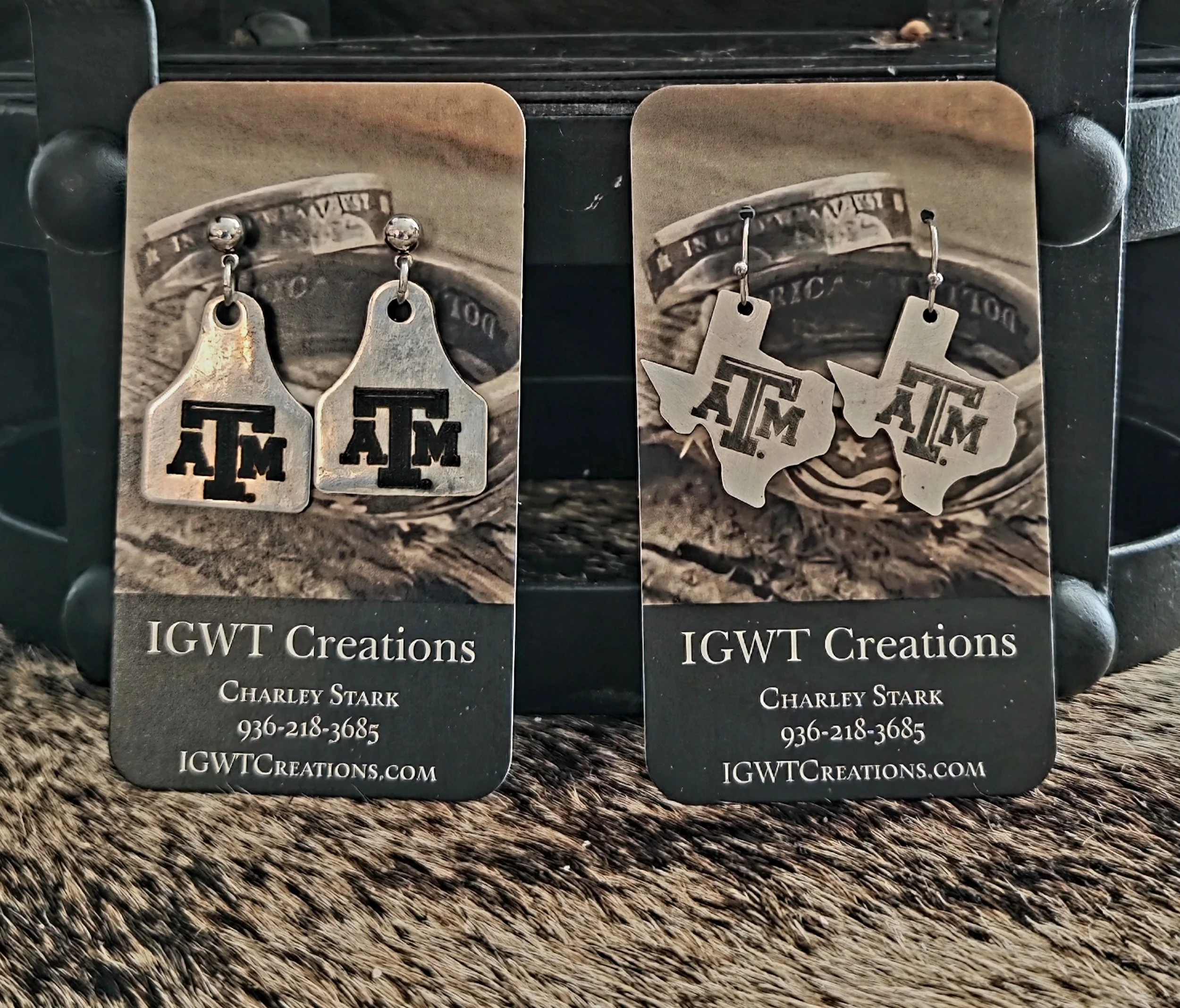 A&M Aggie TAMU earrings.jpg