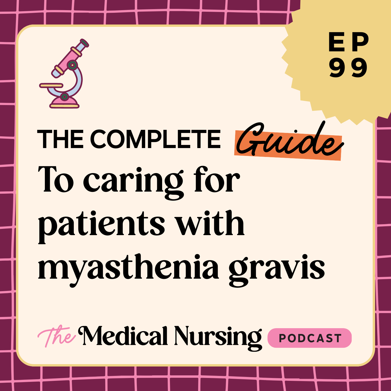99 | The complete guide to caring for patients with myasthenia gravis as a veterinary nurse (ft Zoe Hatfield, RVN, VTS-Neurology)