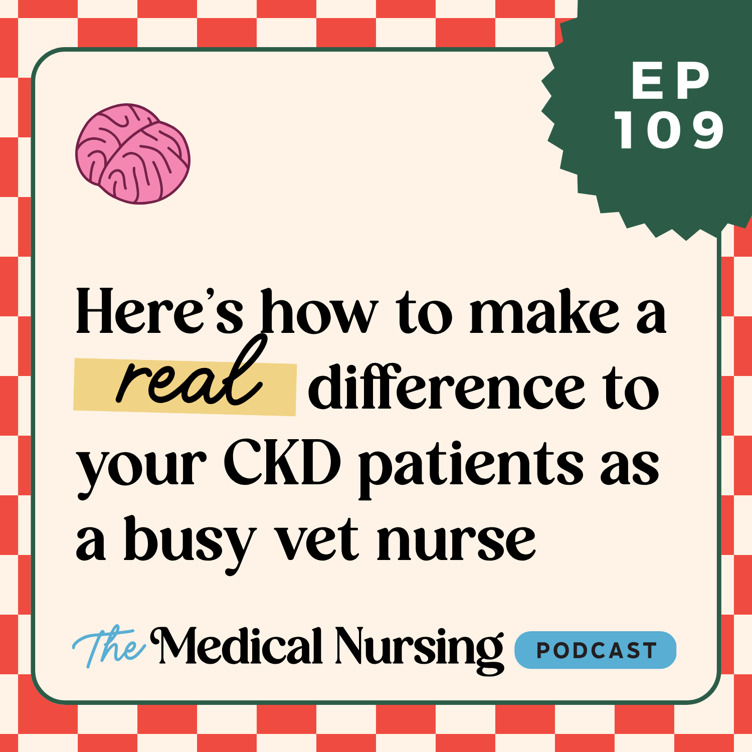 109 | Here's how to make a REAL difference to your CKD patients as a busy vet nurse