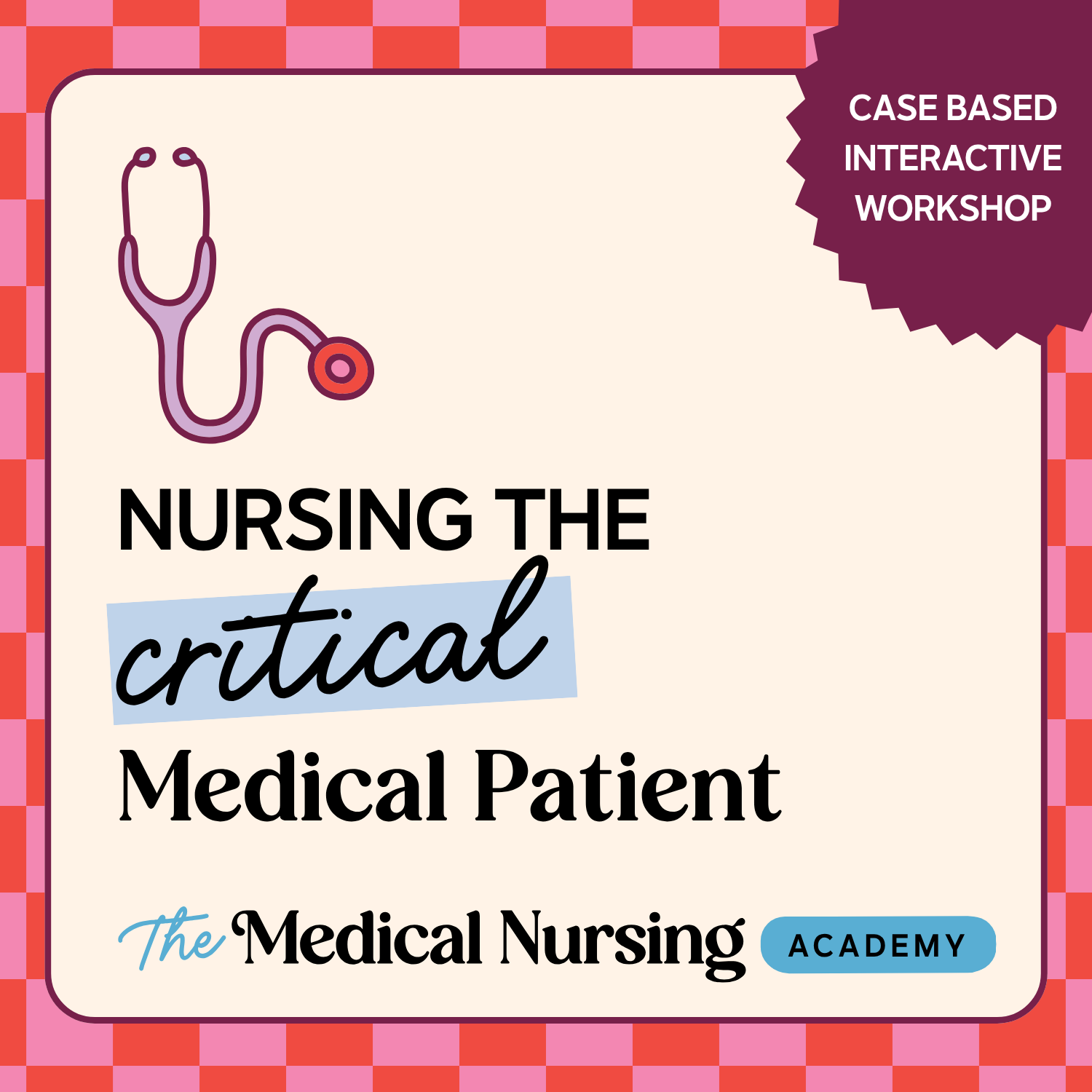 Nursing the critical medical patient for veterinary nurses: an interactive case-based CPD webinar on intensive and emergency care