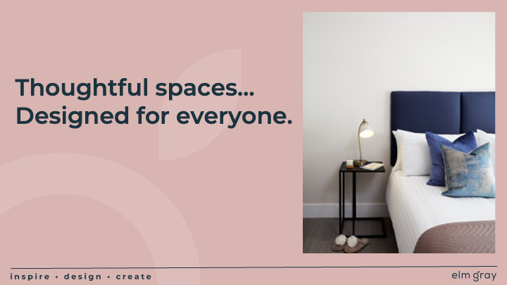 Impactful statement & image slide