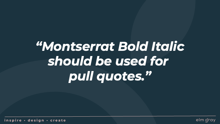 Impact statement slide