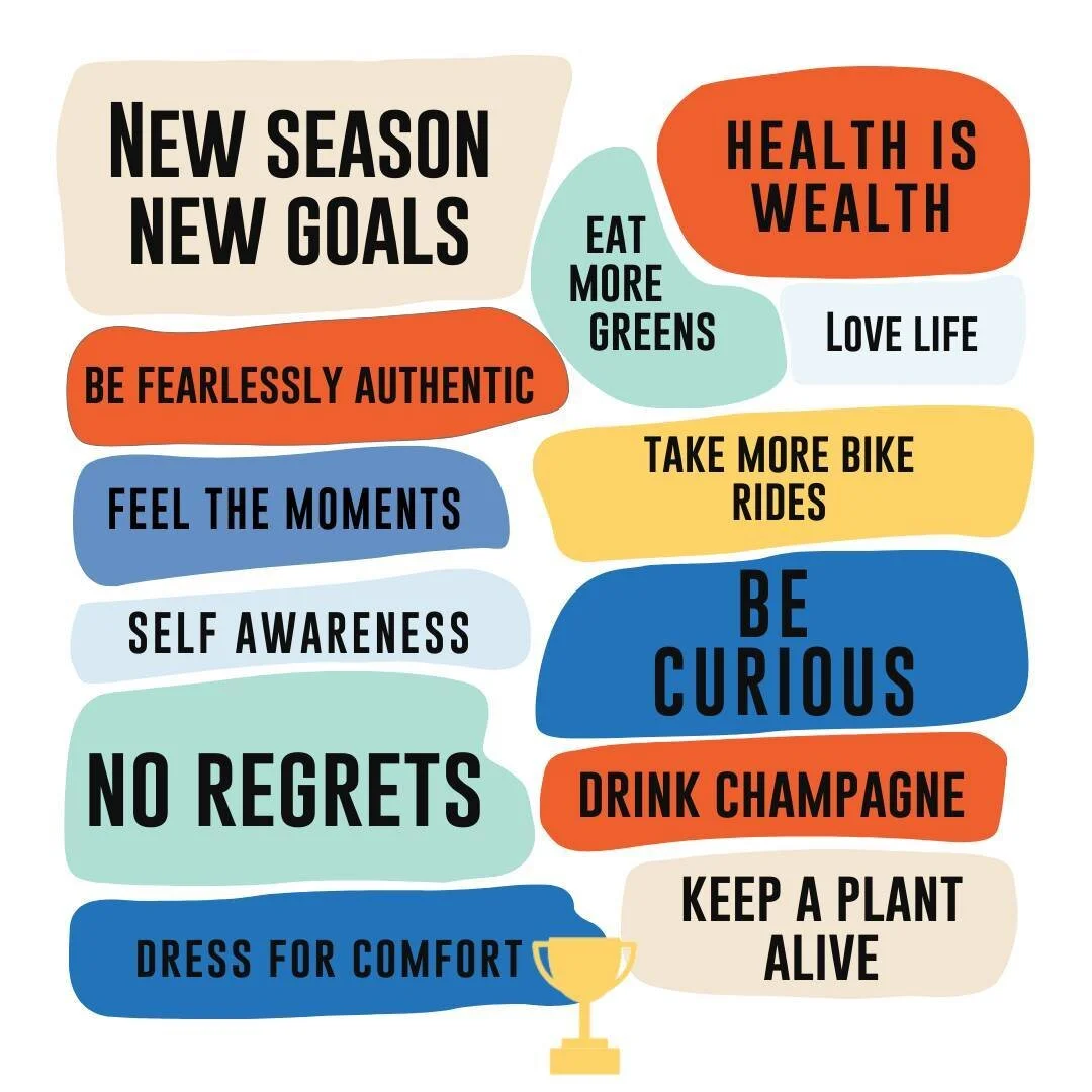 I know it's not *technically* fall yet, but September always makes me feel like it's a new season and that means it's time to reevaluate my goals from this year and think about what changes I want to make. This season is titled Quarter Four: Health, 