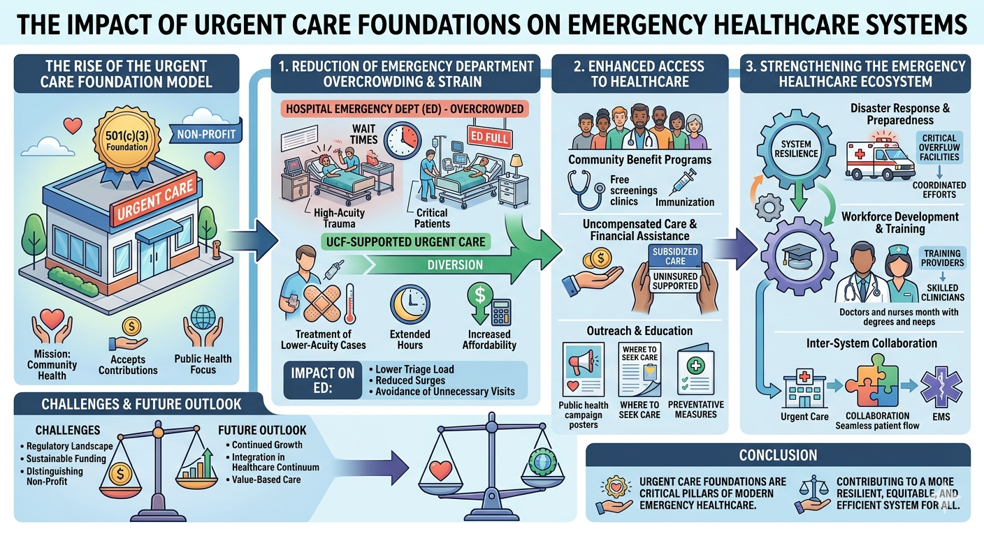 The Impact of Urgent Care Foundations on Emergency Healthcare Systems