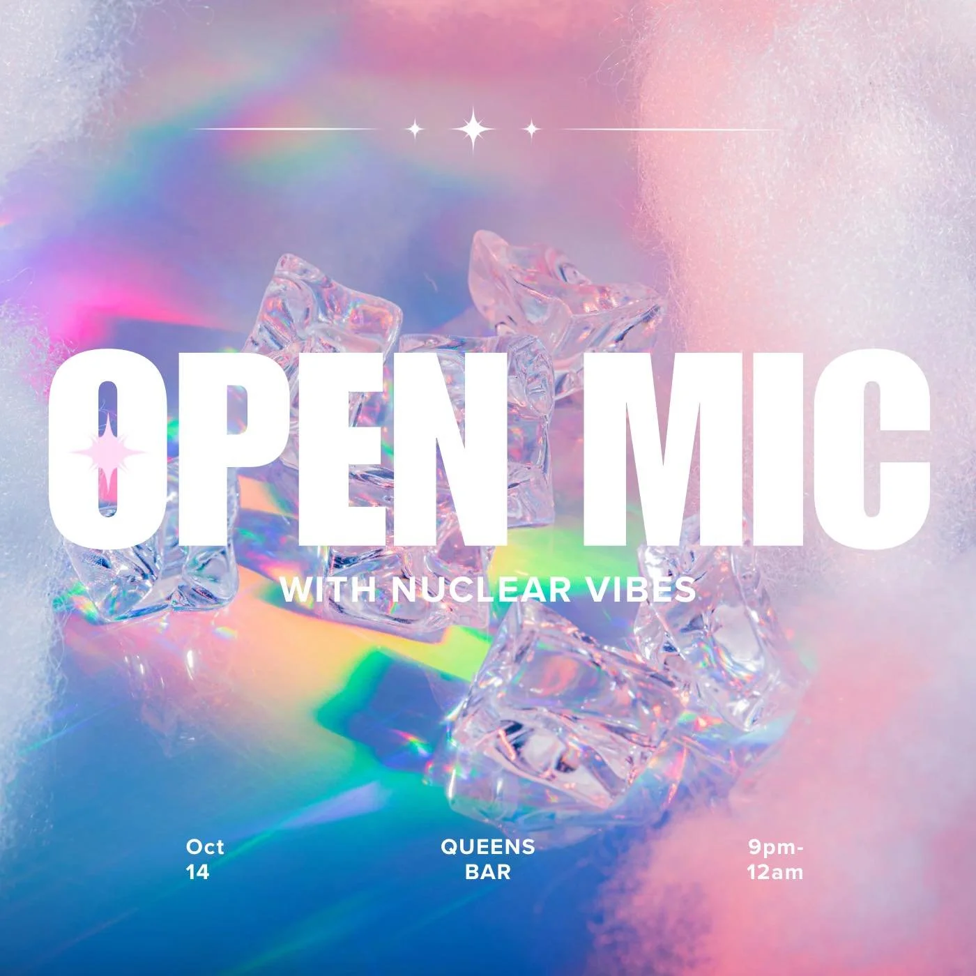 Sing it. Strum it. Yell it into the mic&mdash;we won&rsquo;t judge. Open mic @ 9pm. Nuclear Vibes in full effect.
