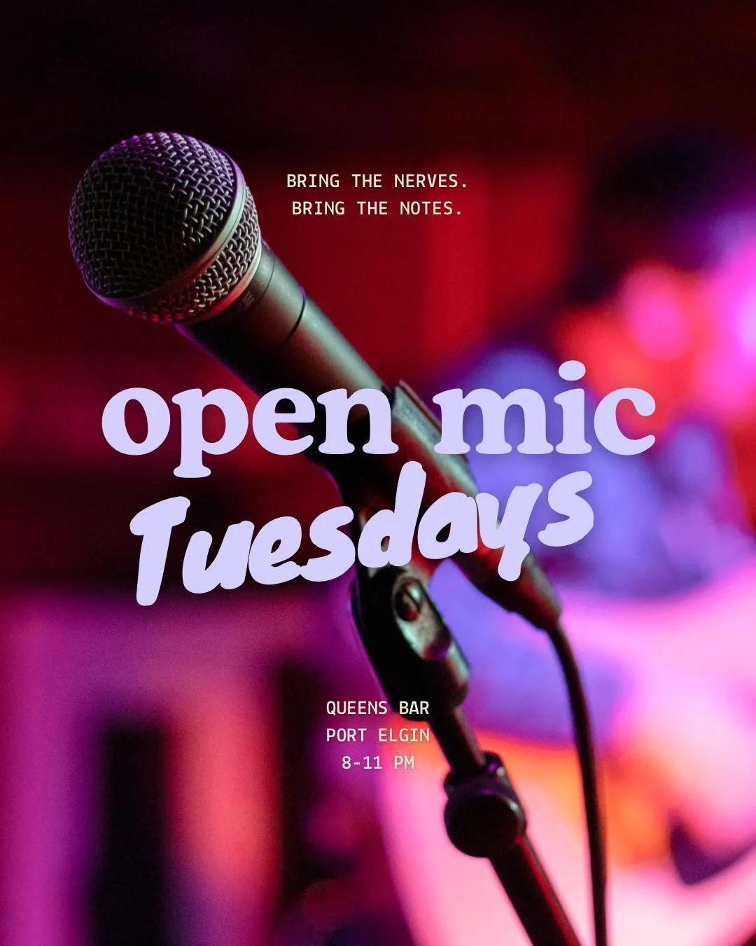 Bring the nerves. Bring the notes.
Sing the thing you&rsquo;ve been holding in.

Tonight.
Open Mic at 8pm.
@nuclearvibesmusic setting the tone.