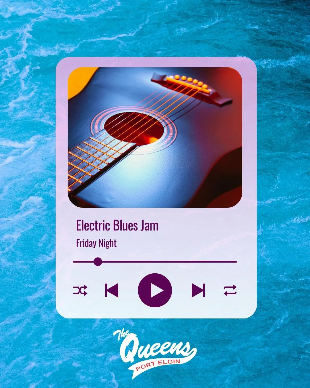 𝕰𝖑𝖊𝖈𝖙𝖗𝖎𝖈 𝕭𝖑𝖚𝖊𝖘 𝕵𝖆𝖒 𝕹𝖎𝖌𝖍𝖙 ⚡️

Come escape the chaos of January with good drinks and even better blues 🥃

Watch, hang out, or jump on stage and play along 🎸

𝘓𝘢𝘴𝘵 𝘍𝘳𝘪𝘥𝘢𝘺 𝘰𝘧 𝘦𝘷𝘦𝘳𝘺 𝘮𝘰𝘯𝘵𝘩.