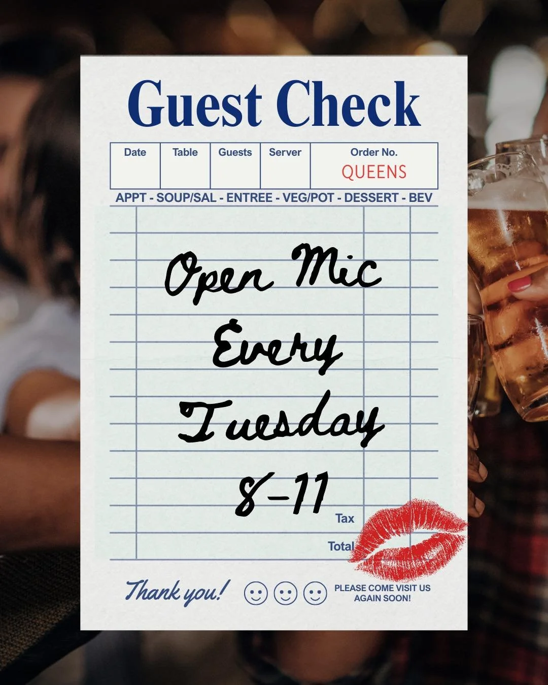 𝕺𝖕𝖊𝖓 𝕸𝖎𝖈 𝕿𝖔𝖓𝖎𝖌𝖍𝖙 🎤

Hosted by @nuclearvibesmusic.

Got pipes? A riff that actually slaps? Or that one song you&rsquo;ve been &ldquo;working on&rdquo; and it&rsquo;s finally ready to leave your bedroom? Cool. Bring it.

📅 Every Tuesday