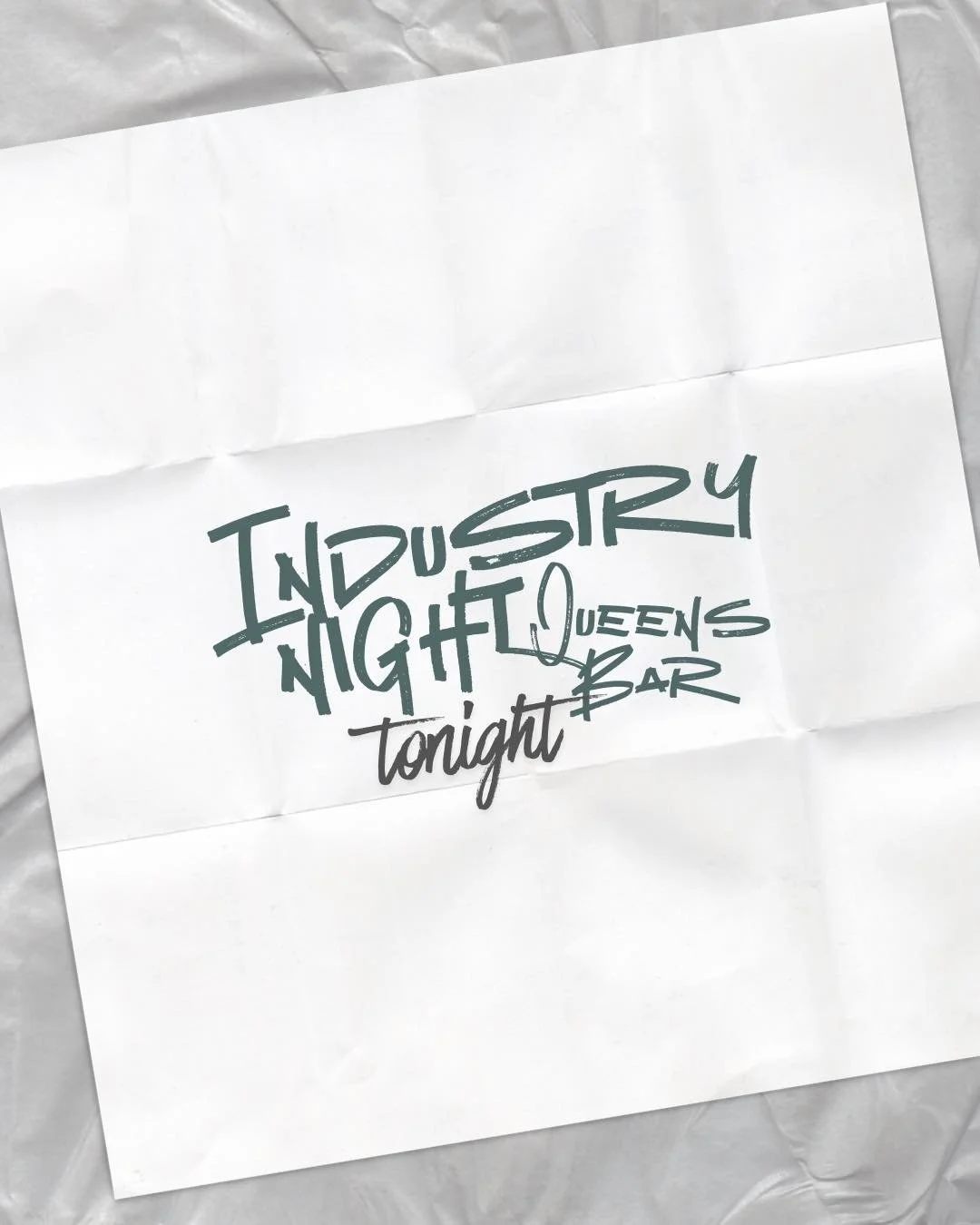 𝐌𝐨𝐧𝐝𝐚𝐲 𝐈𝐬 𝐭𝐡𝐞 𝐍𝐞𝐰 𝐒𝐚𝐭𝐮𝐫𝐝𝐚𝐲
𝘐𝘯𝘥𝘶𝘴𝘵𝘳𝘺 𝘕𝘪𝘨𝘩𝘵 𝘢𝘵 𝘘𝘶𝘦𝘦𝘯𝘴

If you work in the service industry, you already know: our &ldquo;weekend&rdquo; doesn&rsquo;t land on the weekend. 

That&rsquo;s why every Monday at Que