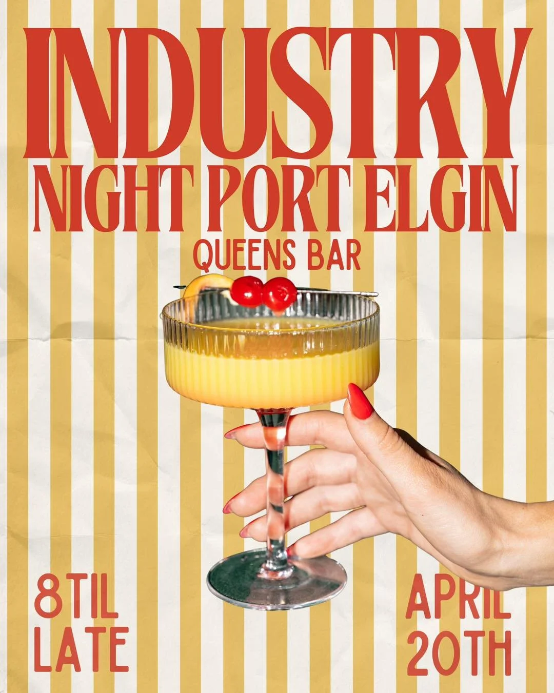 Monday is the new Saturday.

If you work in the service industry, you know your &ldquo;weekend&rdquo; definitely isn&rsquo;t Saturday.

So Mondays at The Queens are for the ones who spend their real weekends keeping everyone else&rsquo;s party going.