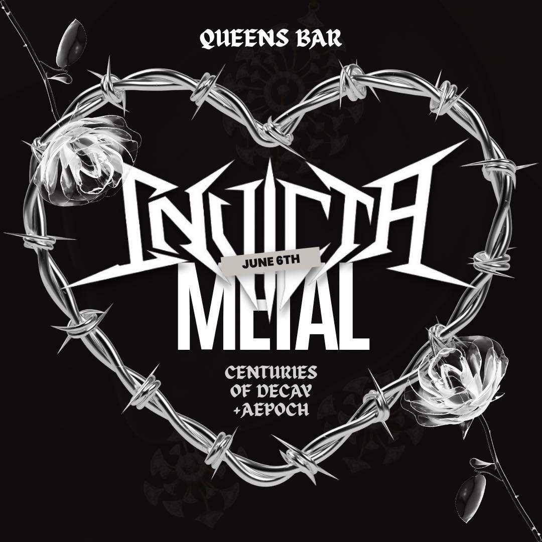 Port Elgin, this one&rsquo;s for the metal heads 🤘

Join us for a night of heavy riffs and pure metal chaos with @invictametal taking over the stage.

Opening the night: @centuriesofdecay and @aepochmetal&mdash;bringing the noise before Invicta leve