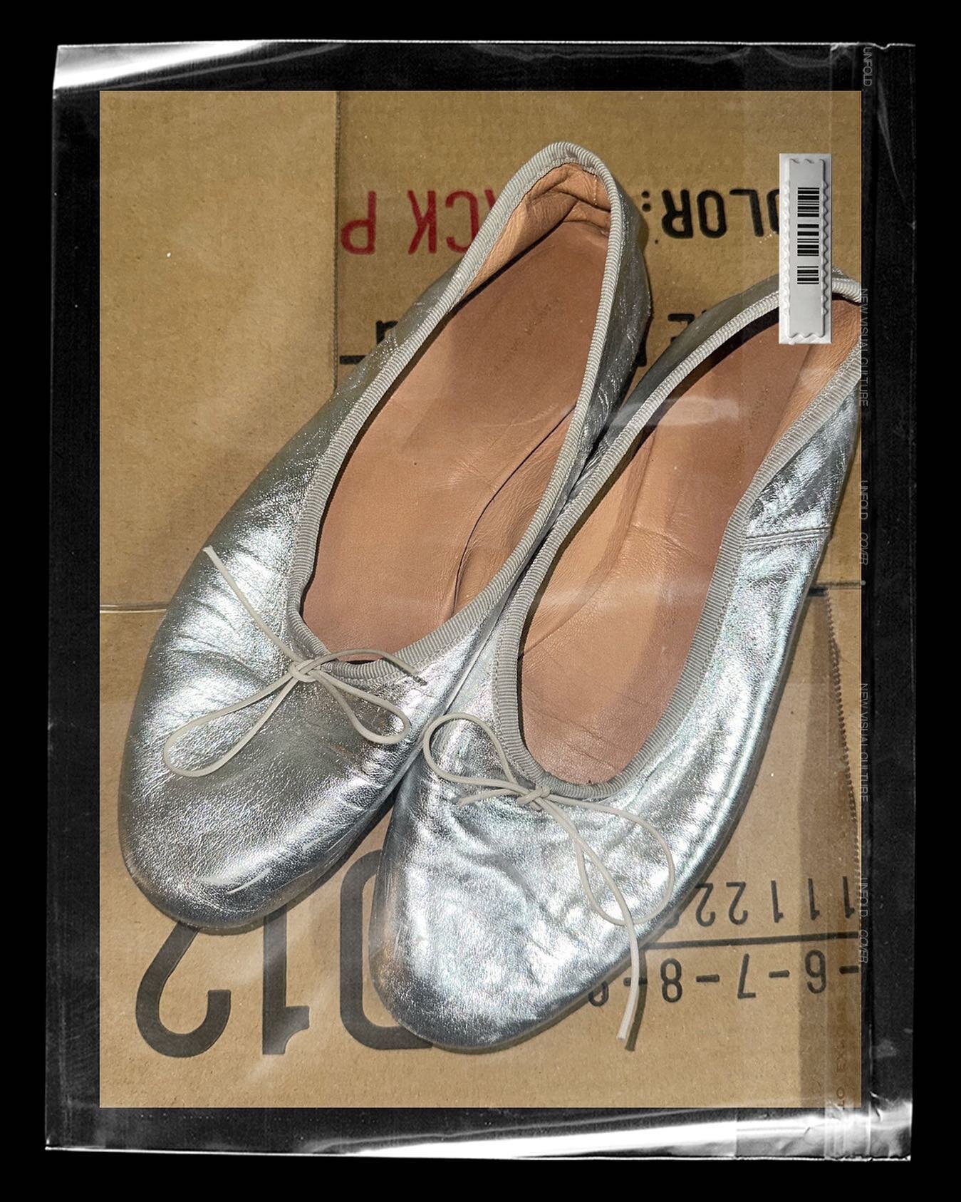 Make a statement with these silver ballet flats from our Claremont store 🌪️