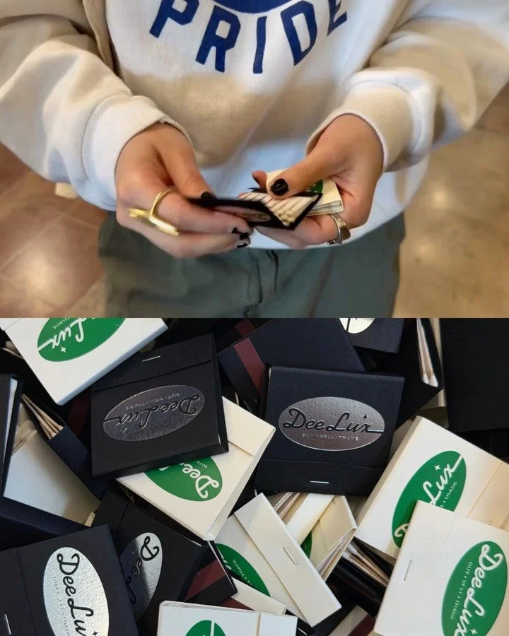 Tomorrow is our Highland Park locations 1 year anniversary😝⭐️

Don&rsquo;t miss out on 15% off storewide and a chance to win a mini tote bag, matchbooks, stickers and additional discounts!

#clothingsale #giveaway #buyselltrade #deelux