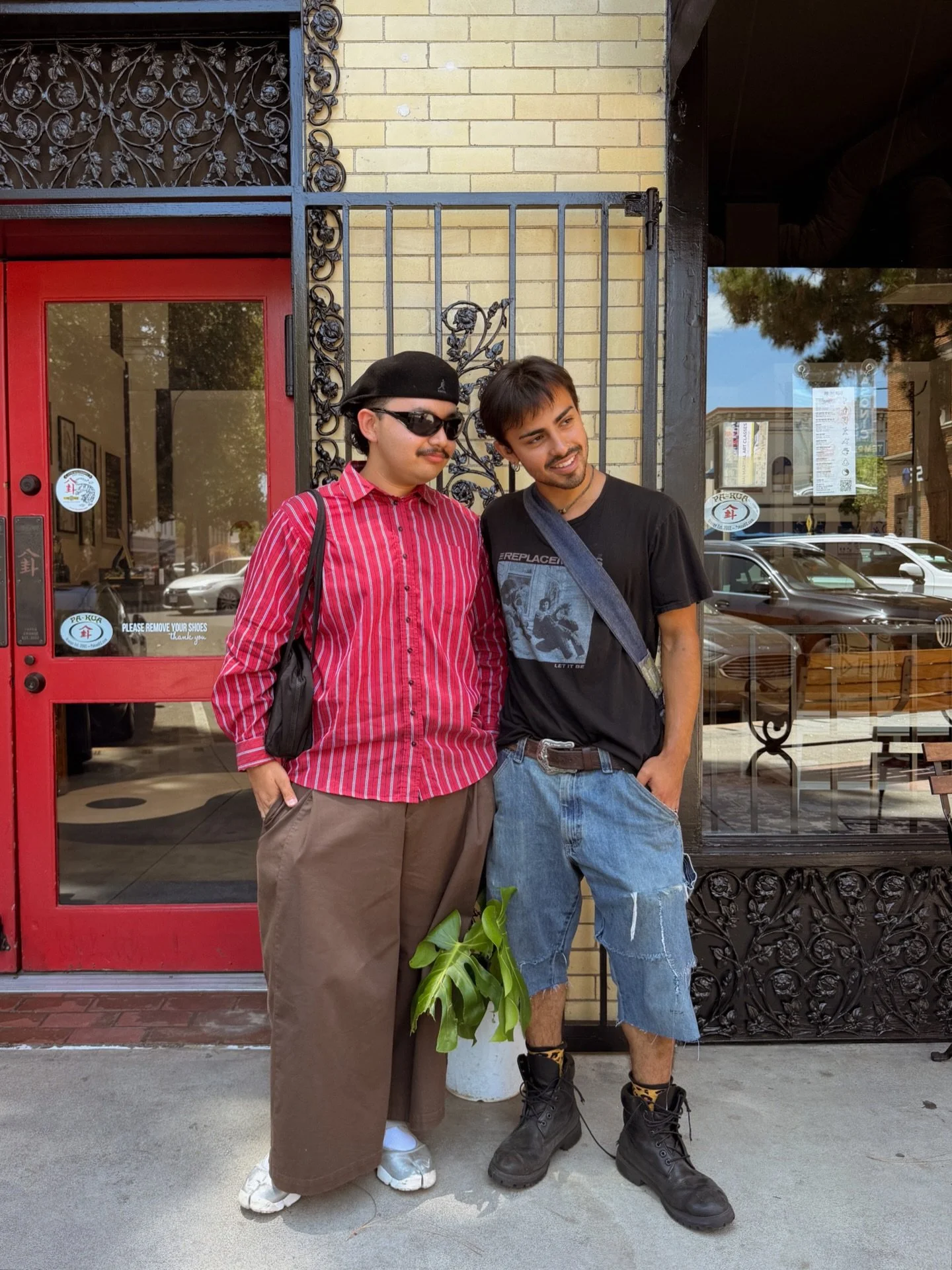 What the boys are wearing this Summer:

&bull; Pinstripes &bull; distressed denim &bull; tabis &bull; vintage boots &bull; oversized sunnies &bull; vintage tshirts &bull; tailored pants &bull; statement belts &bull; cross body bags

#mensfashion #tab