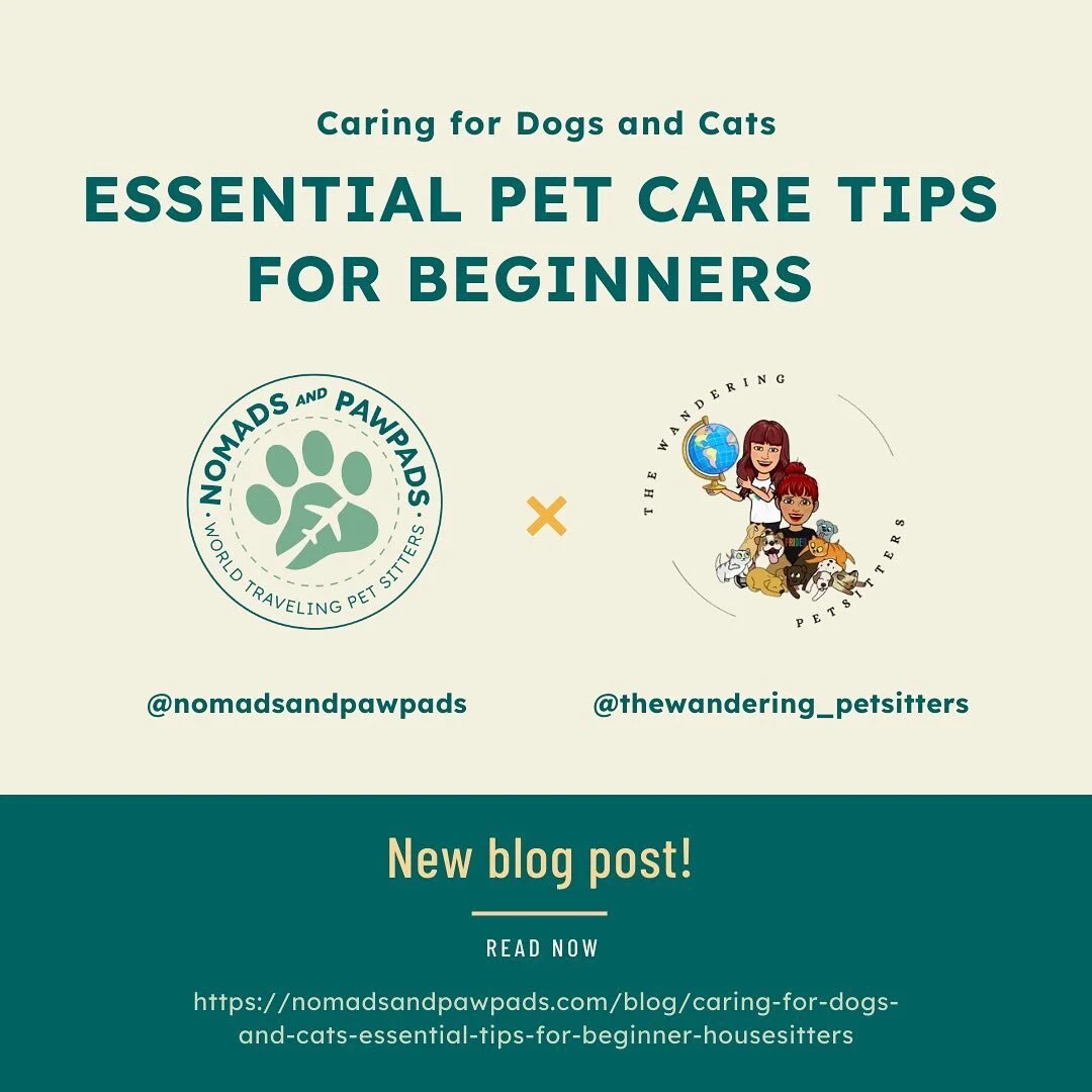 We&rsquo;re so excited to bring you this blog post in collaboration with our friends @thewandering_petsitters! 

In the post, we&rsquo;re sharing how Jen and Pamela&rsquo;s adventures as traveling pet sitters first began, and what their first house s