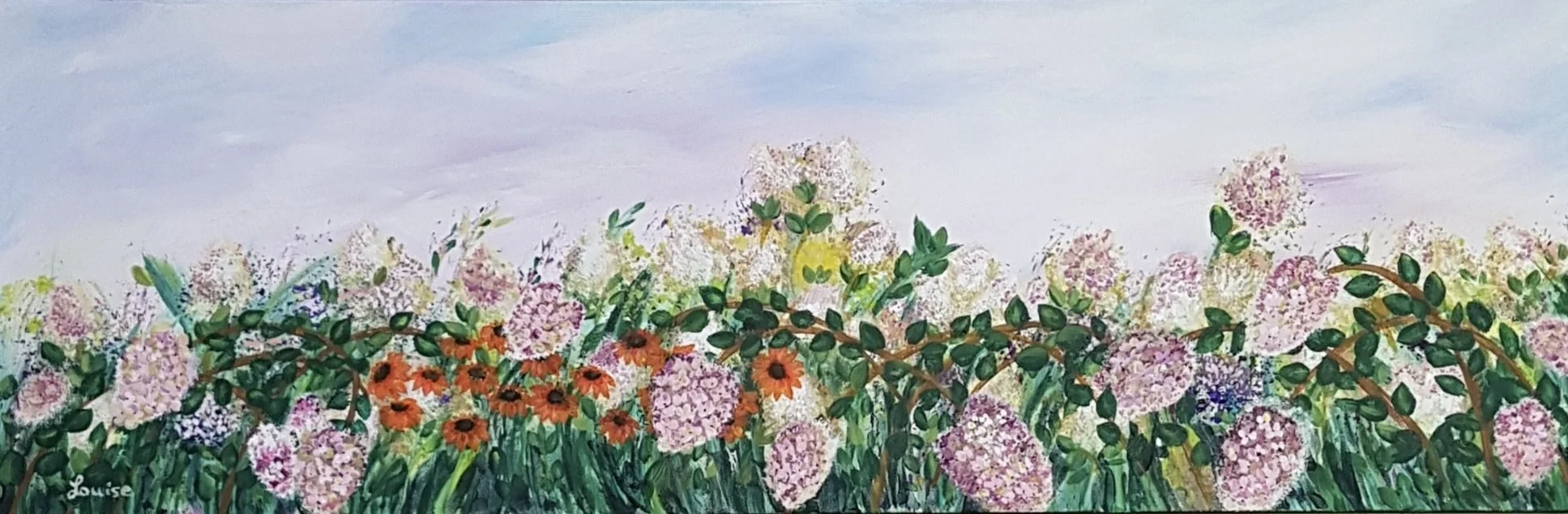 Hydrangeas in the fall