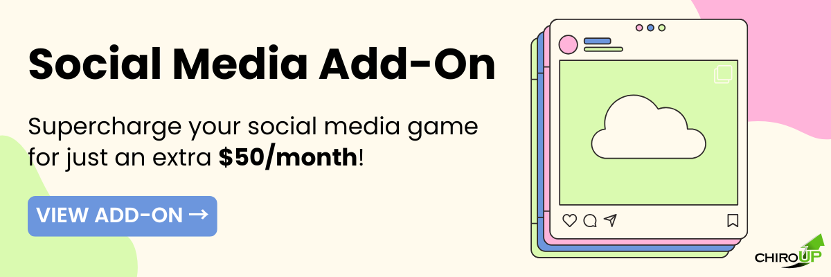 ChiroUp Social Media Add-On