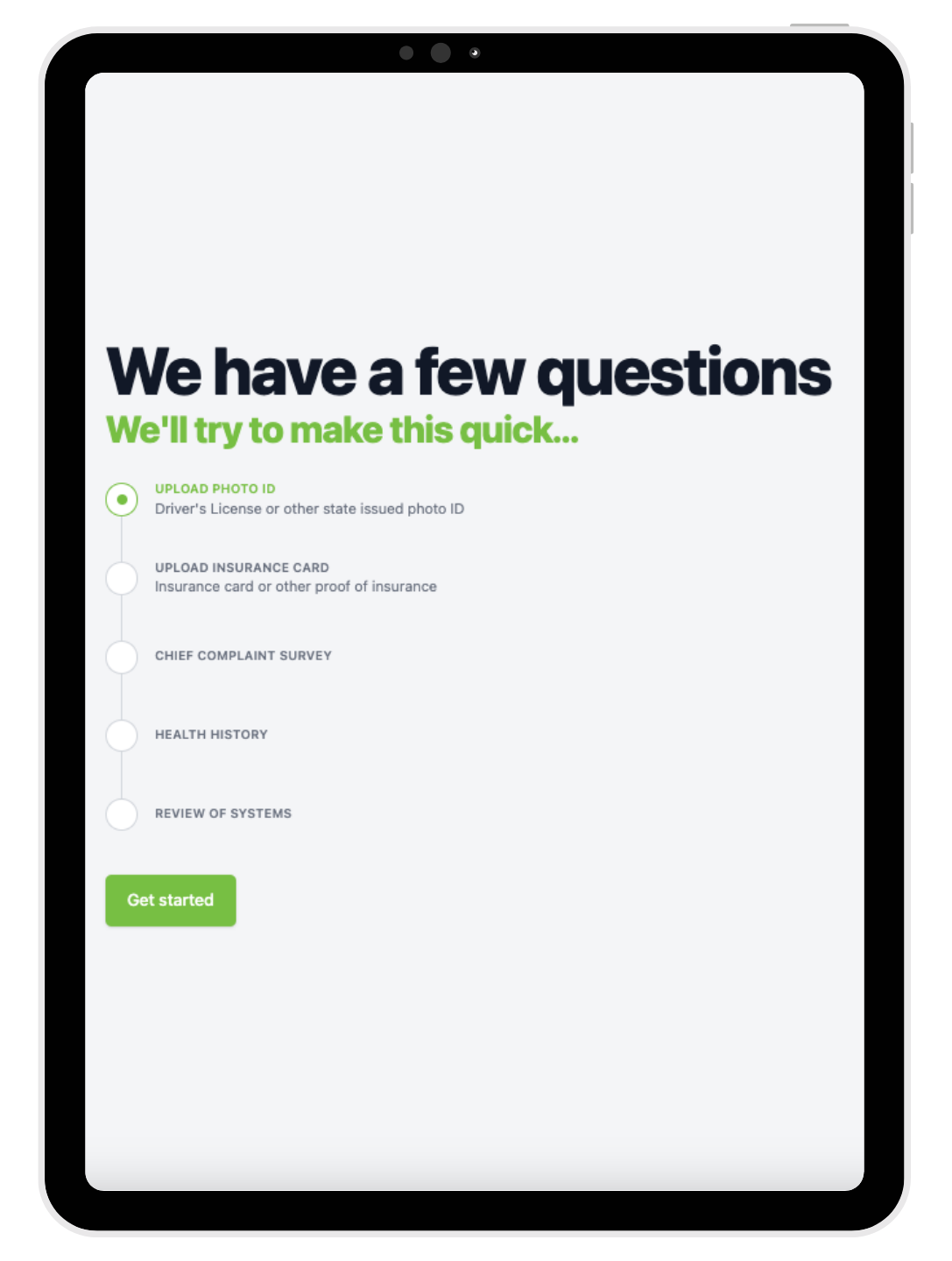 Chiropractic Intake Surveys