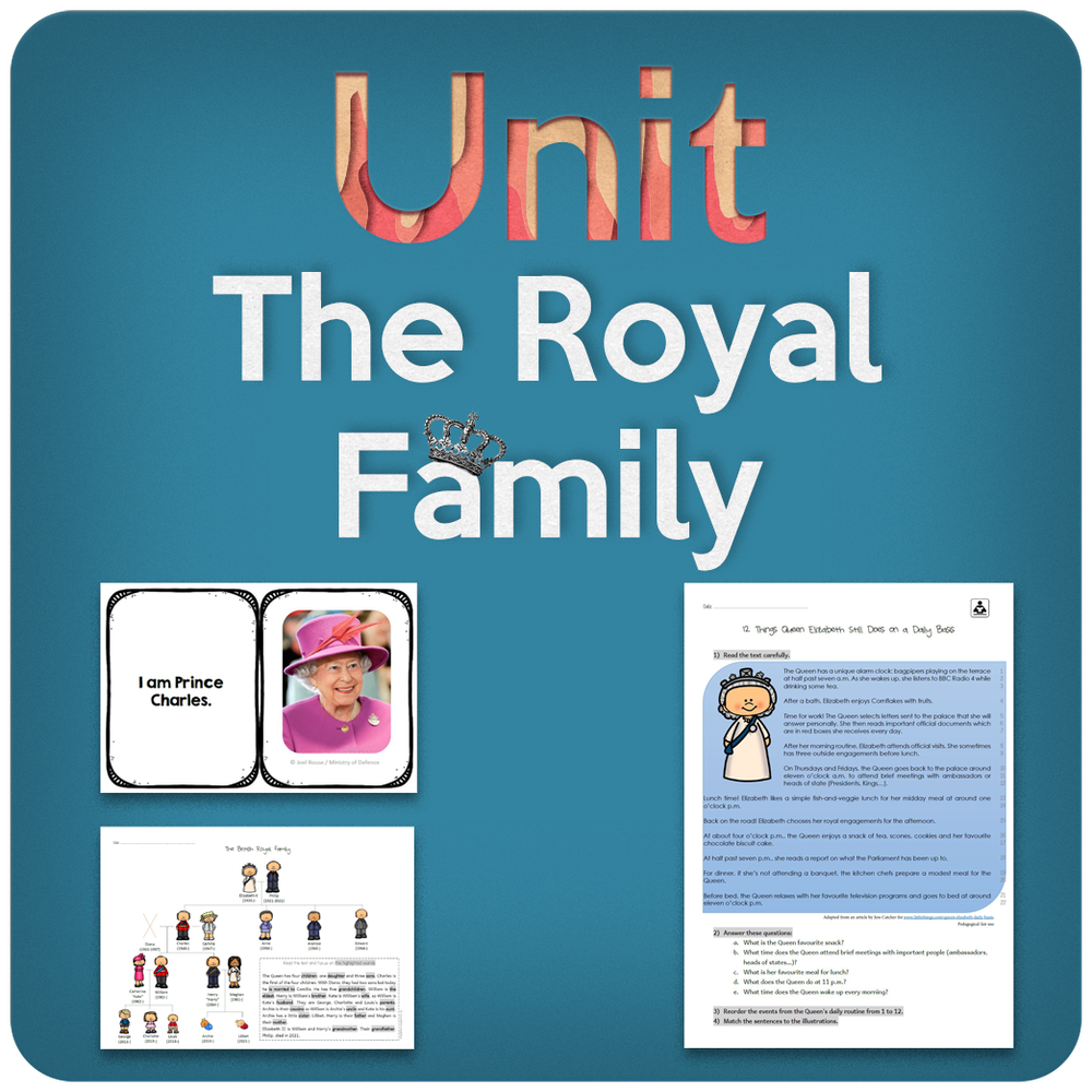 Exercice Sur La Famille Royale En Anglais 6eme 6e - The Royal family — Good Morning Miss