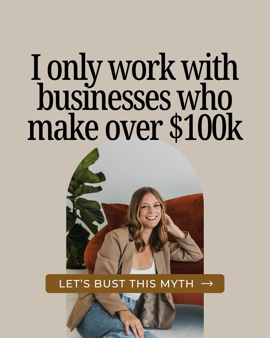 MYTH: I only work with businesses who make $100K+...

REALITY CHECK: If that were true, some of my favorite clients wouldn&rsquo;t even be here. 😜

I absolutely love helping clients when their business is doing NUMBERS.

Some of my favorite clients 