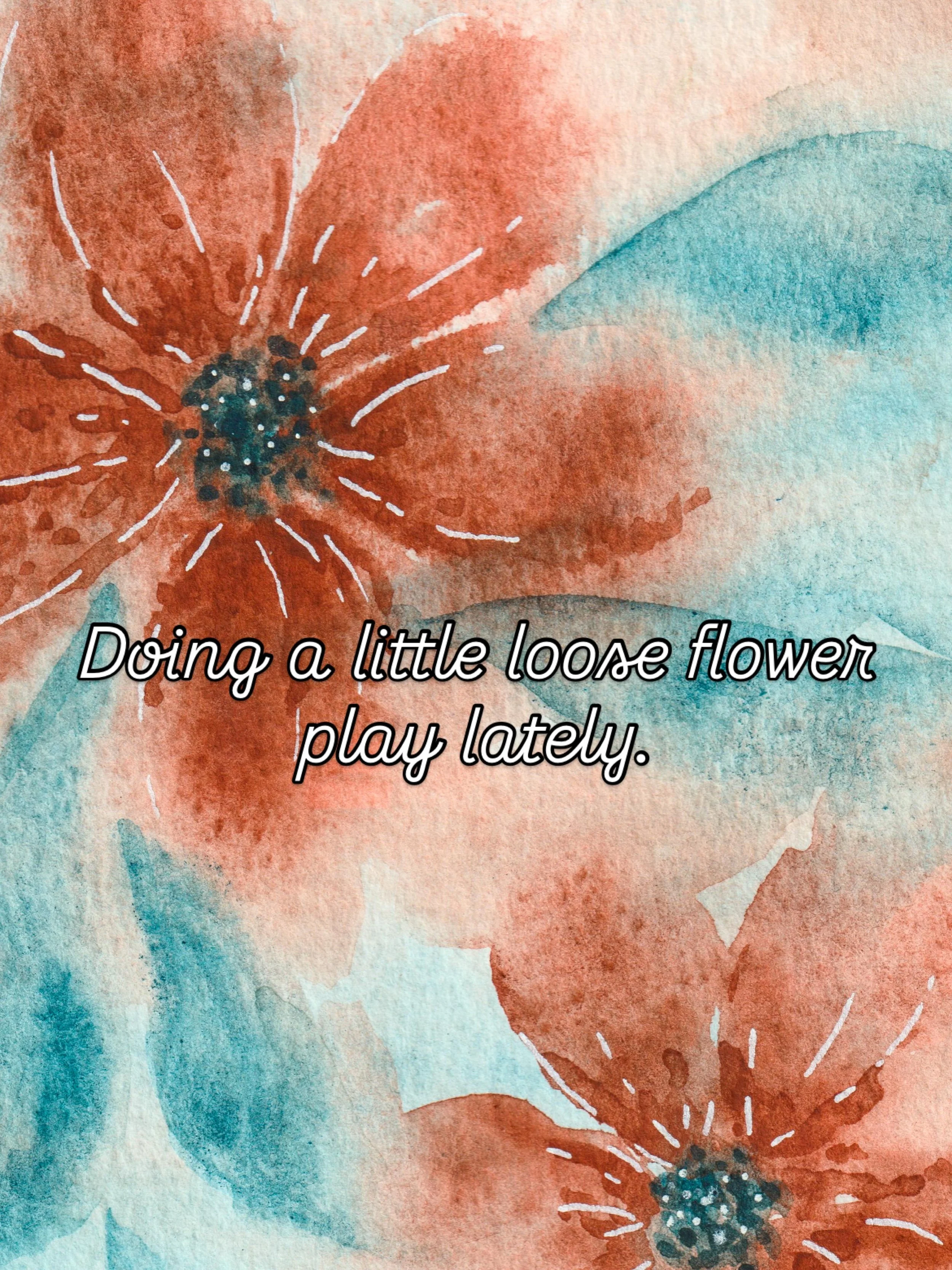 I&rsquo;m taking advice from my therapist&hellip;painting just for joy. When your art is your business, the pressure to produce something good heightens. Sometimes, I need to take a step back and just create. Just for fun. Just for joy.
.
.
.
#waterc