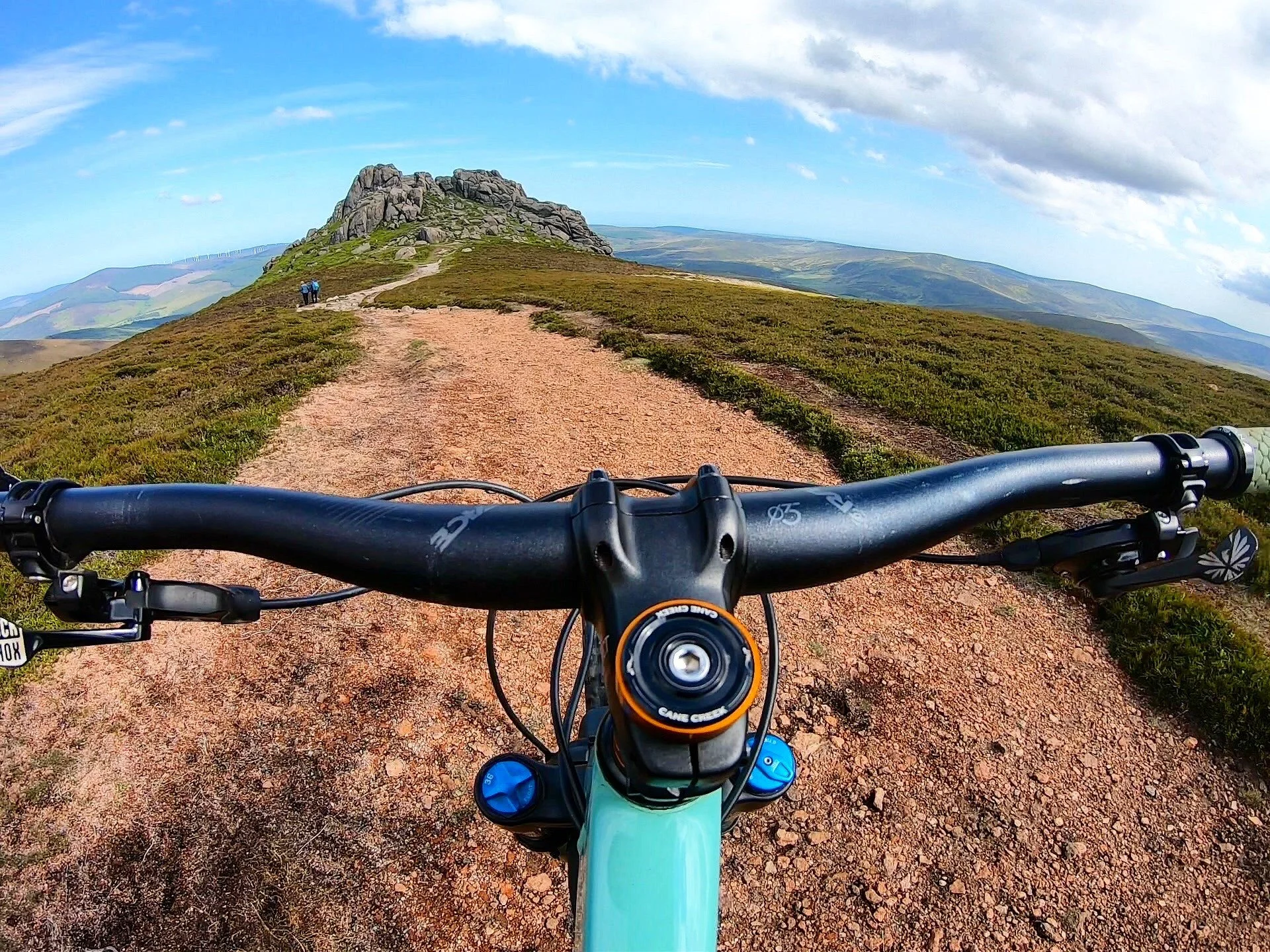 Mountain biking Clachnaben Aberdeenshire