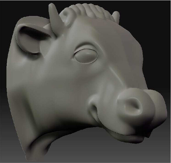 ZBrush head