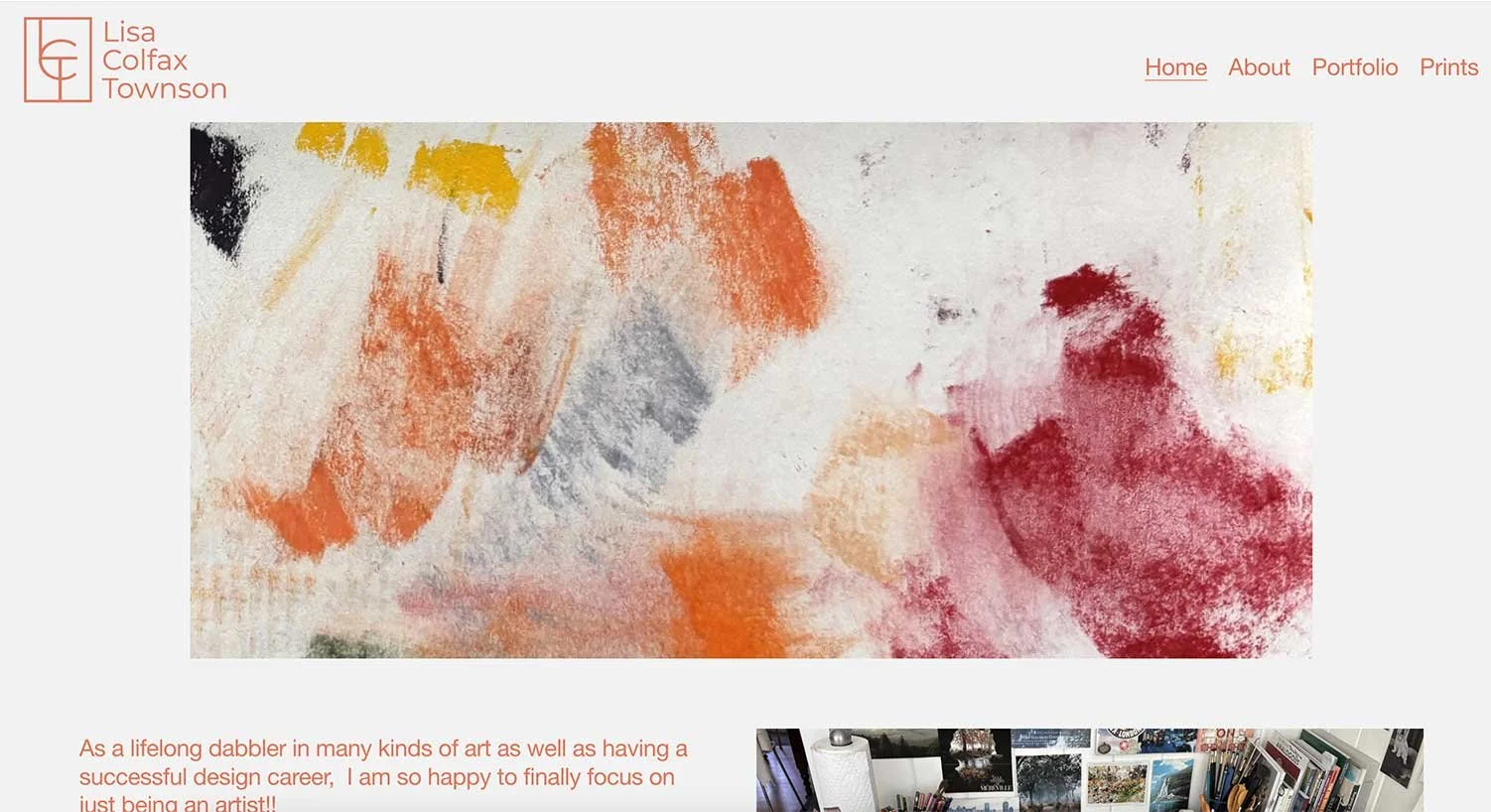 Lisa Colfax Townson pastel artist Lenox MA