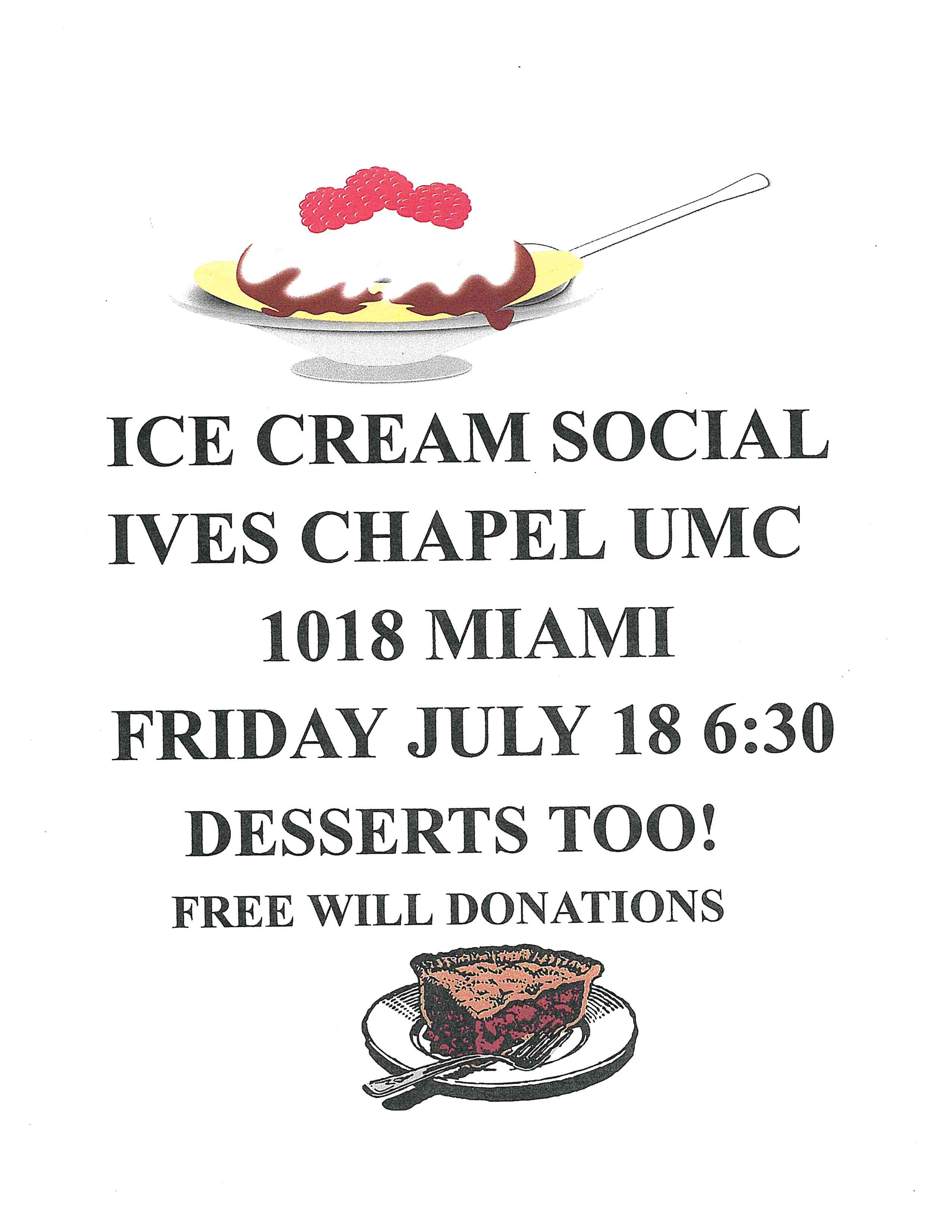 Ice Cream Social