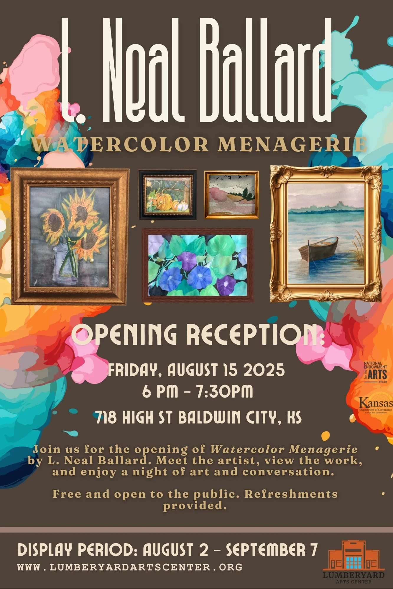 L. Neal Ballard Art Gallery Opening Reception