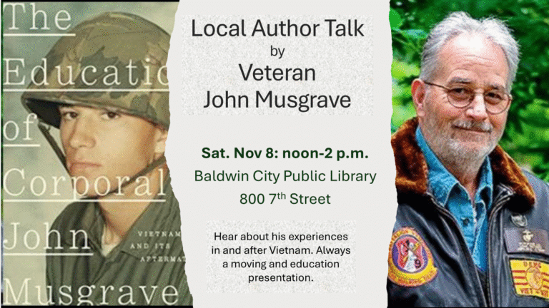 Local Author Talk: John Musgrave
