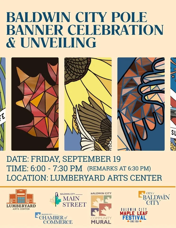 Baldwin City Pole Banner Celebration and Unveiling