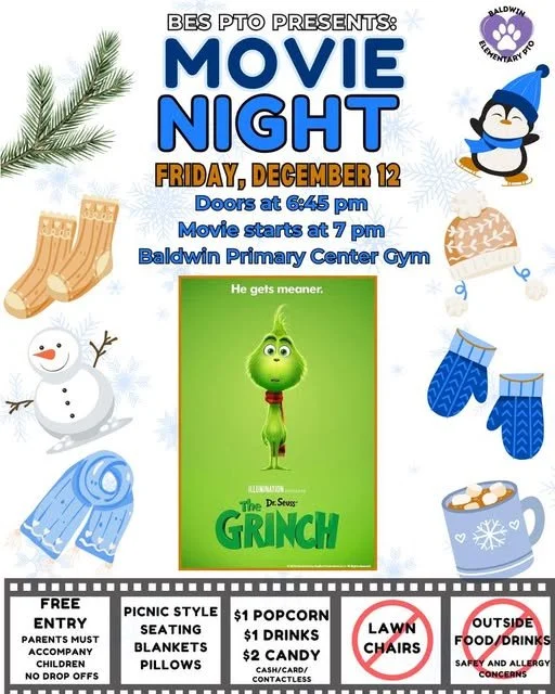 BES PTO Presents: Movie Night