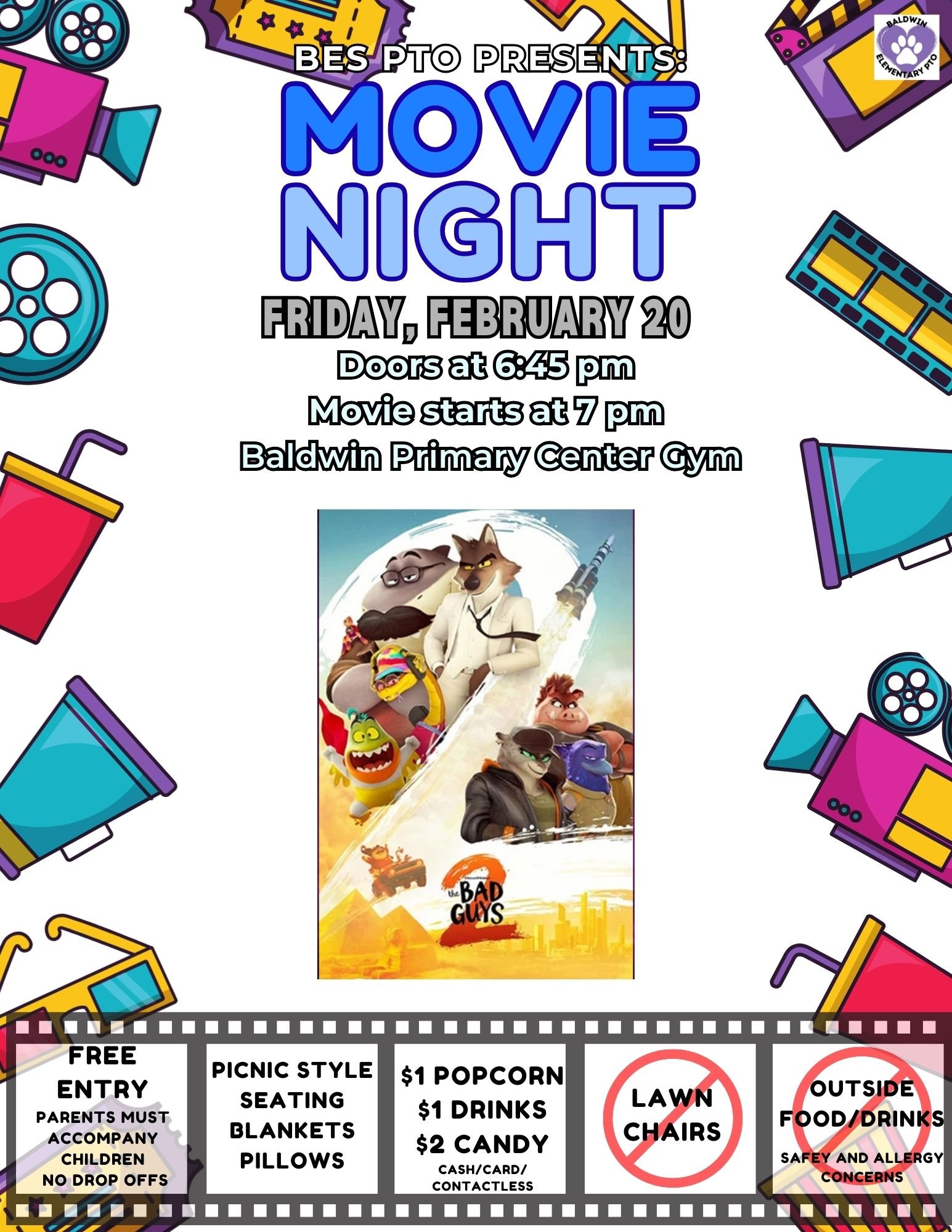 BES PTO Movie Night