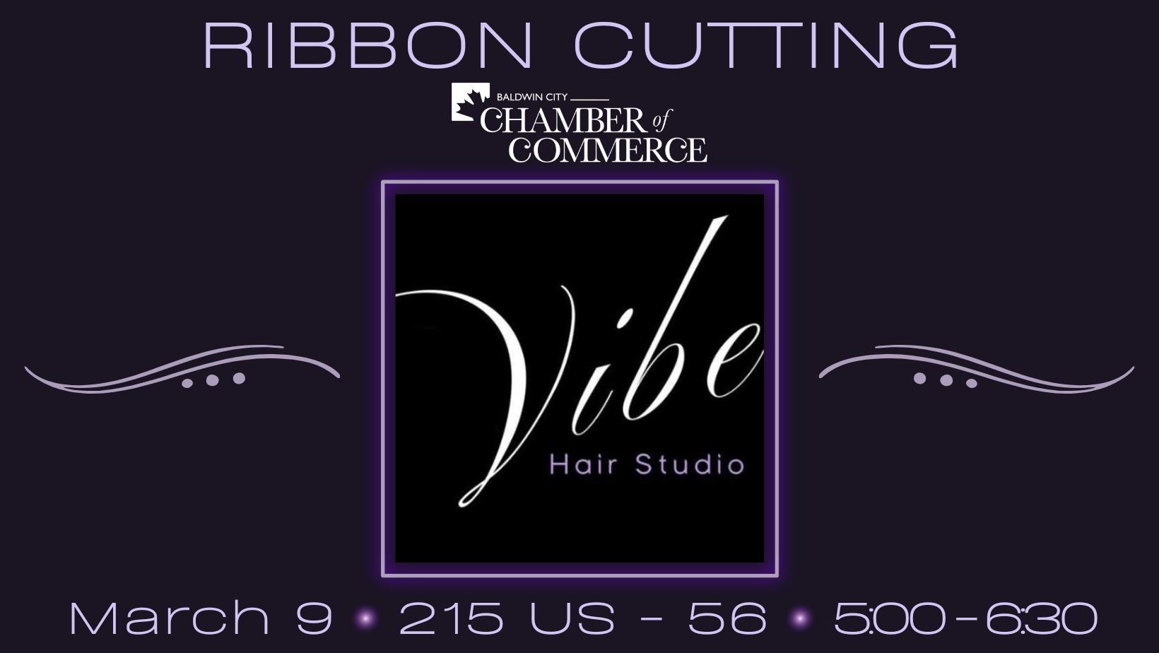 Vibe Hair Studio Ribbon Cutting