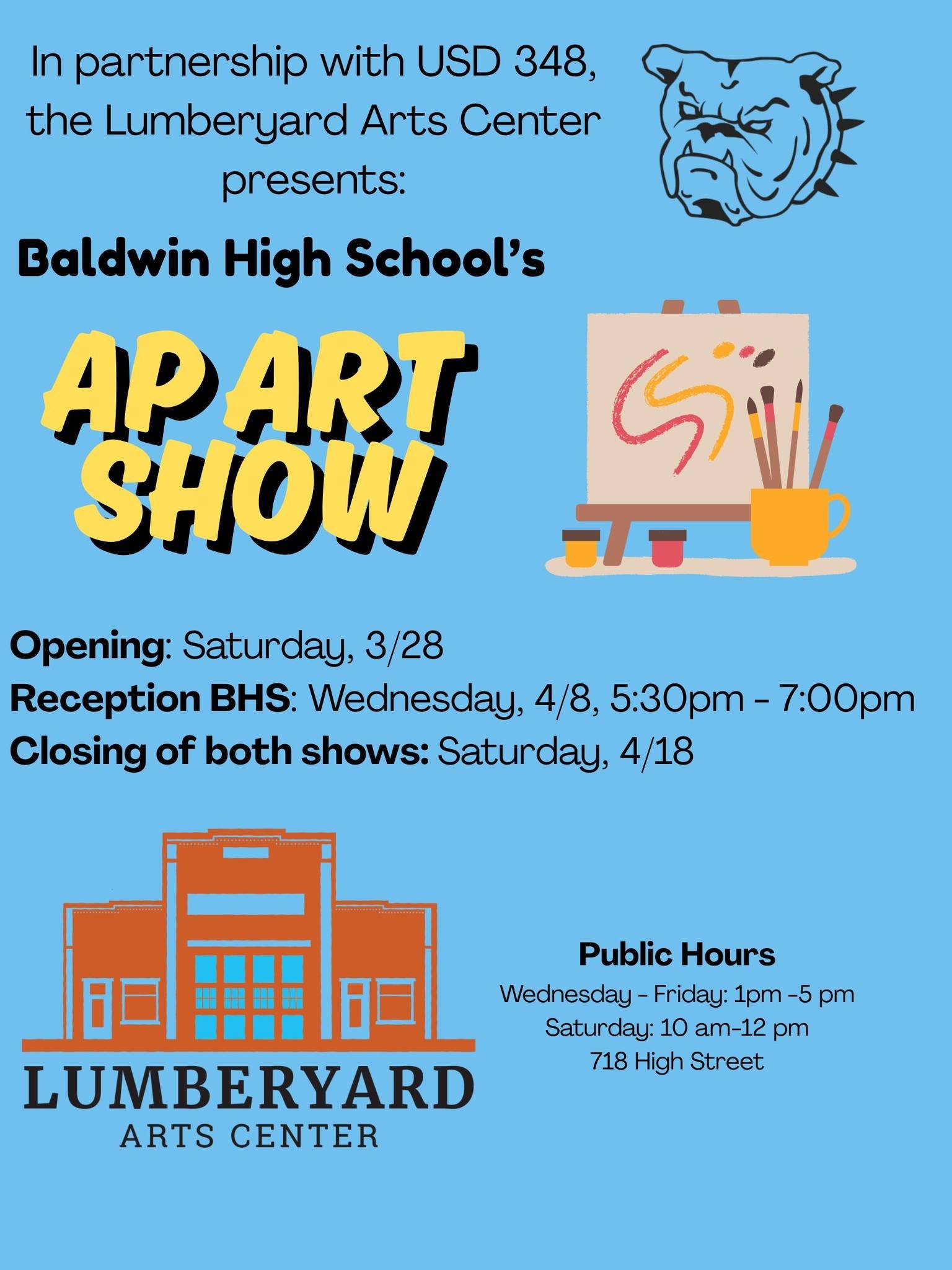 Baldwin High School Avant Release Party &amp; Opening Reception