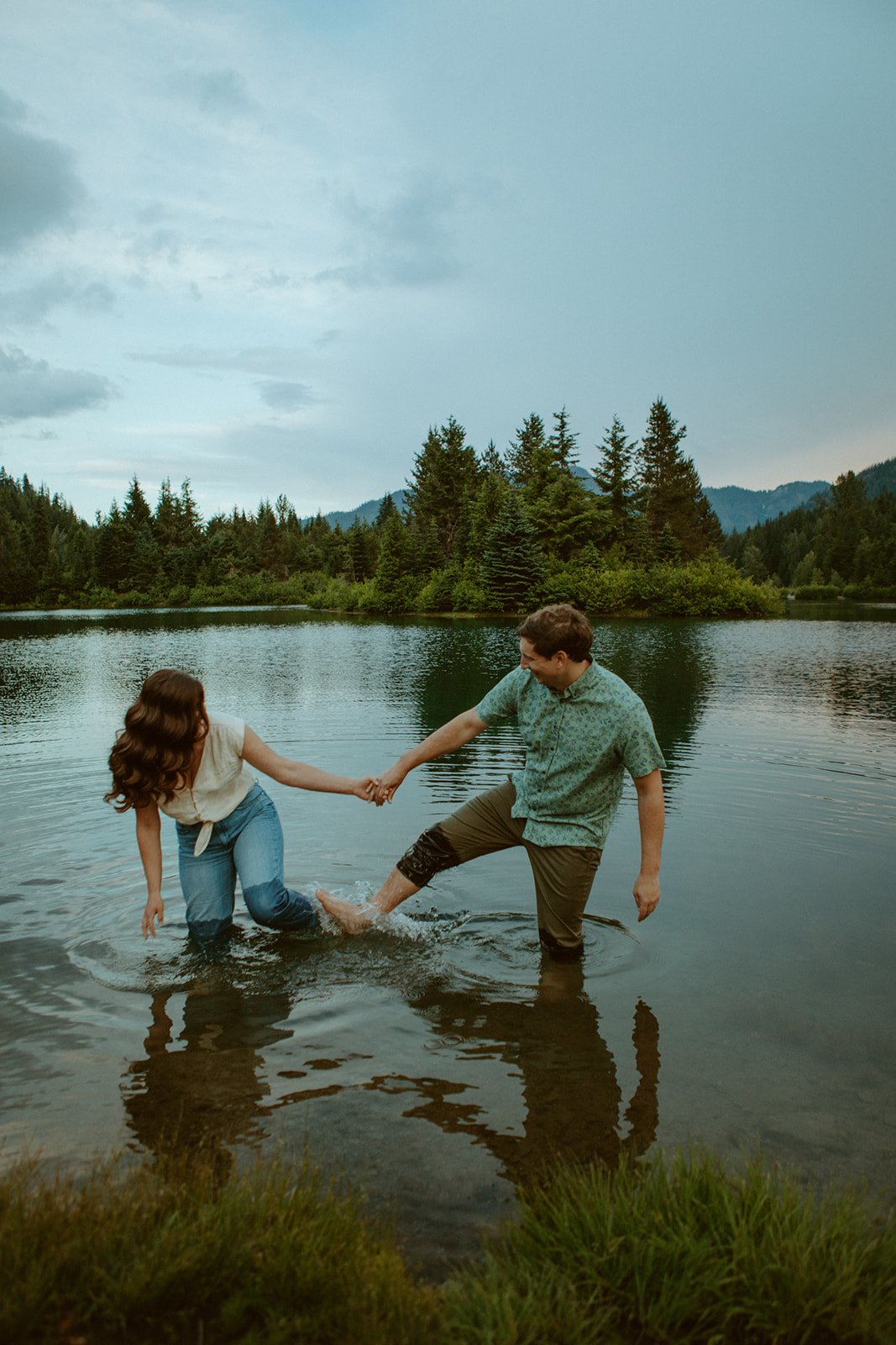 A Gold Creek Pond Outdoor Engagement Session - Shanean + Ian (77).jpg