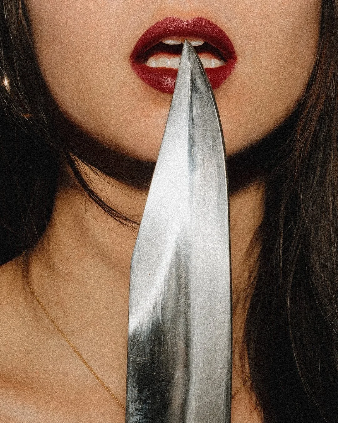 Her black heels clicked a slow rhythm&mdash;predator&rsquo;s pace. Red lips curved, sweet as sin, before sinking in. She didn&rsquo;t chase men; she devoured them. Hearts, egos, and all. A true maneater&mdash;beautiful, merciless, and always hungry f